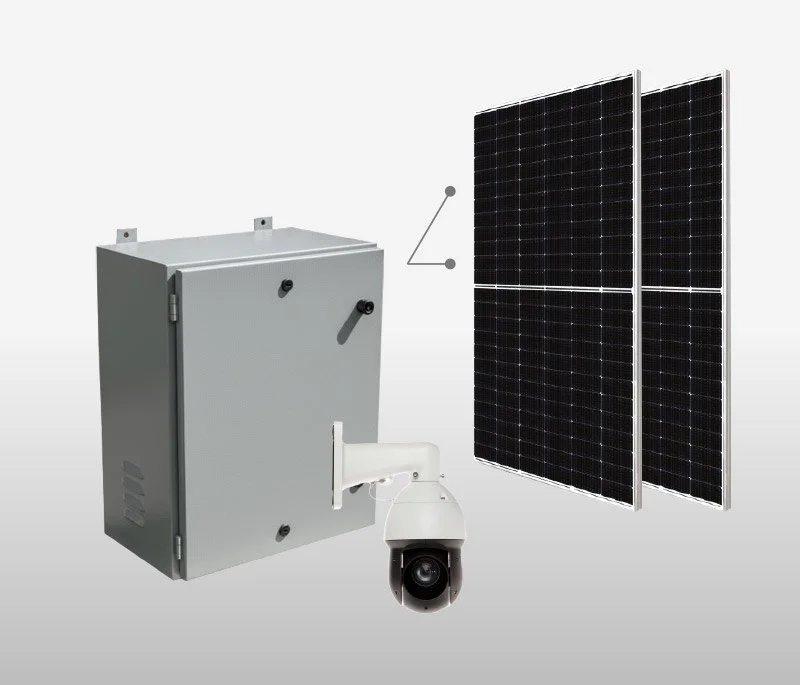 1 box Mounted PTZ Camera- Powered by Solar