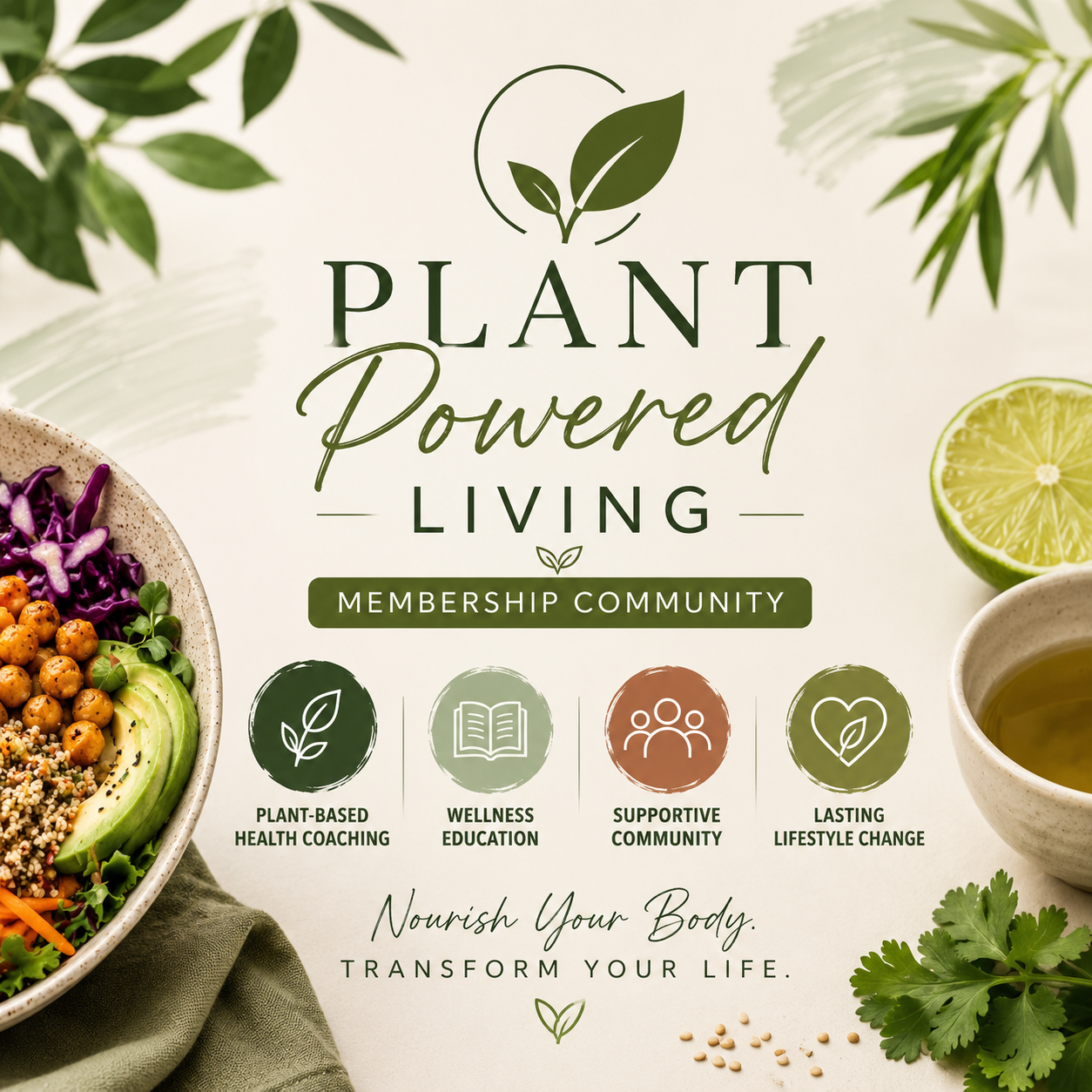 Plant Powered Living Membership Community