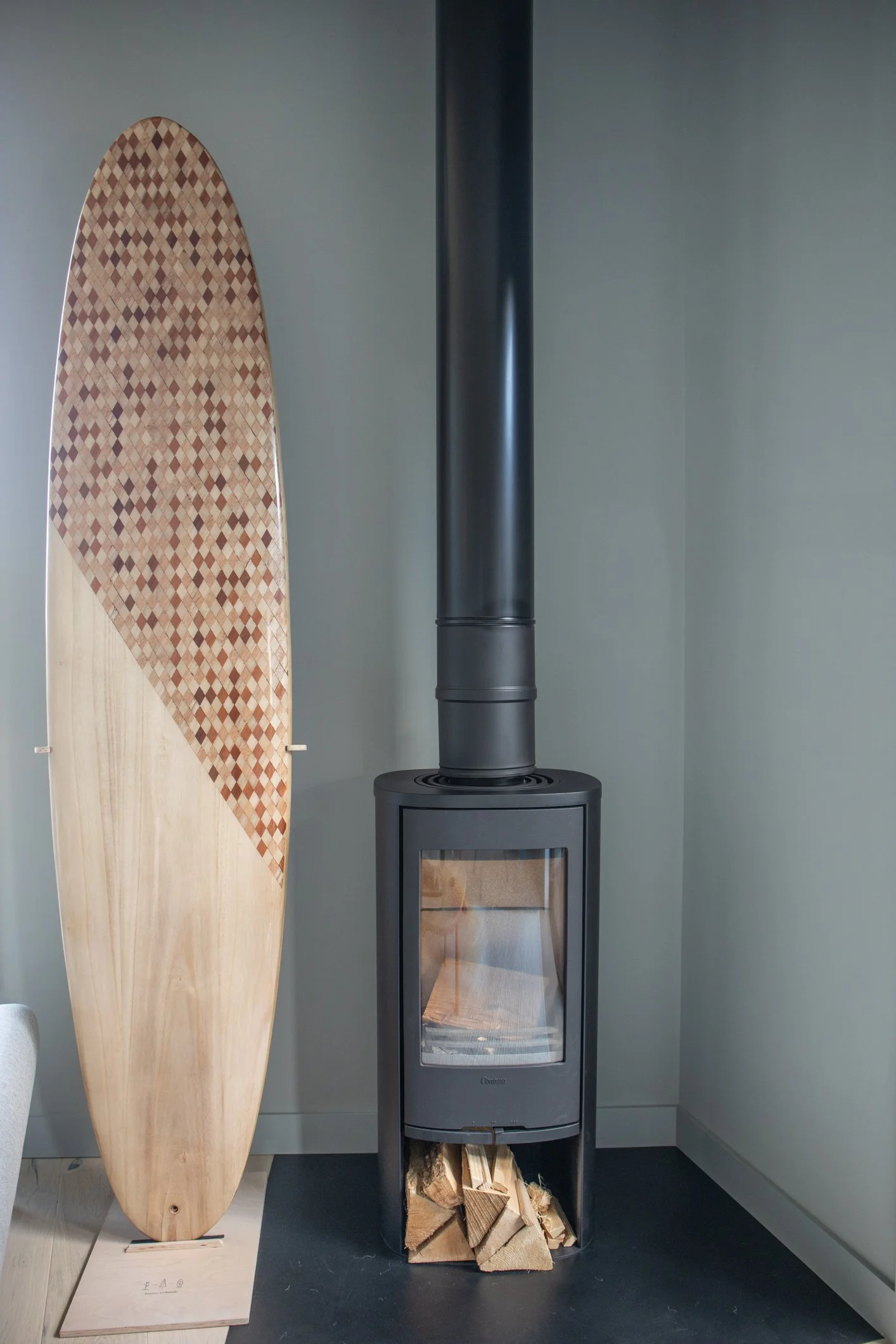 Diamond Artisan Hollow Wooden Surfboard