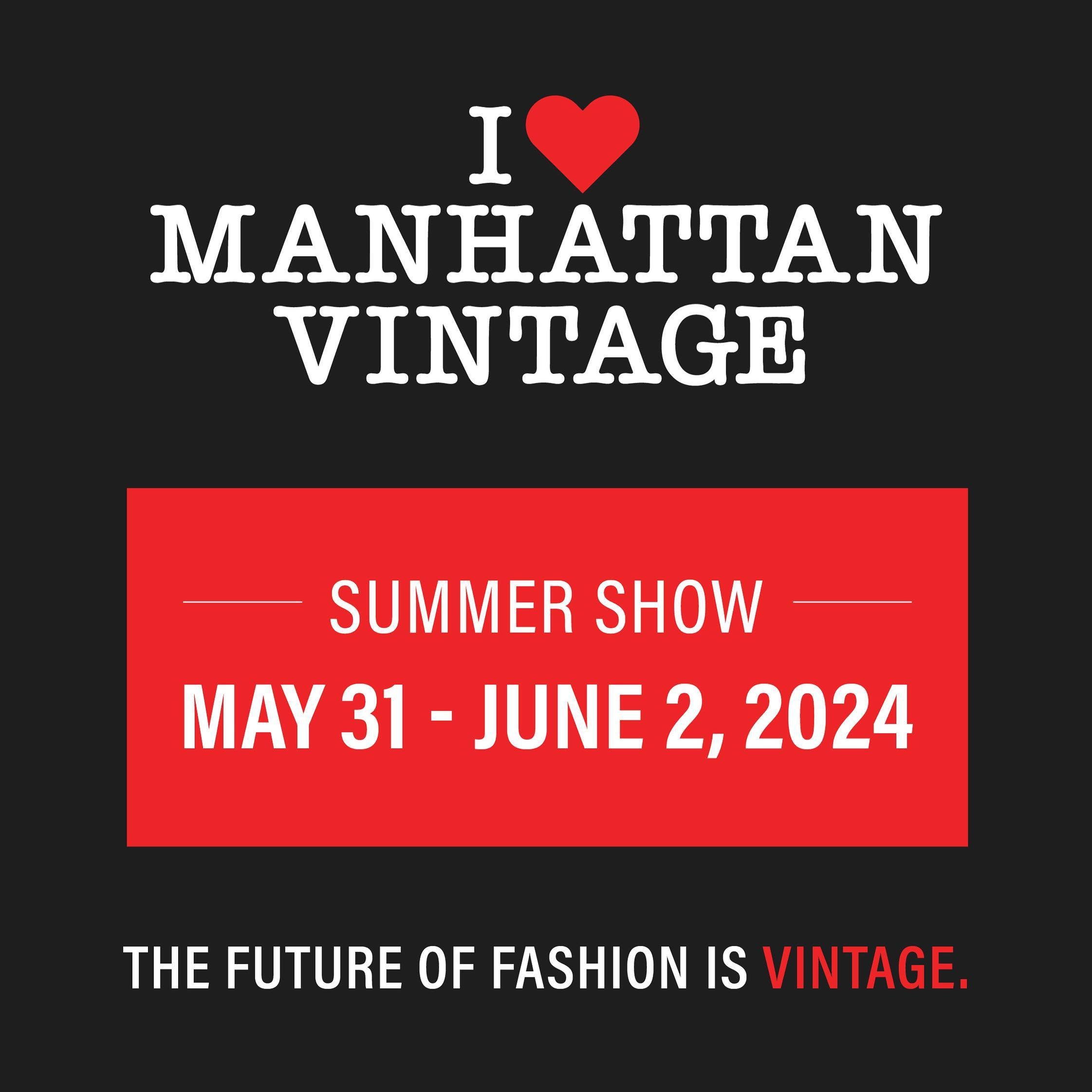 Get excited for our FIRST Summer show! Tickets are now live for May 31st, June 1st and June 2nd. See you there! ❤️

#vintageforall