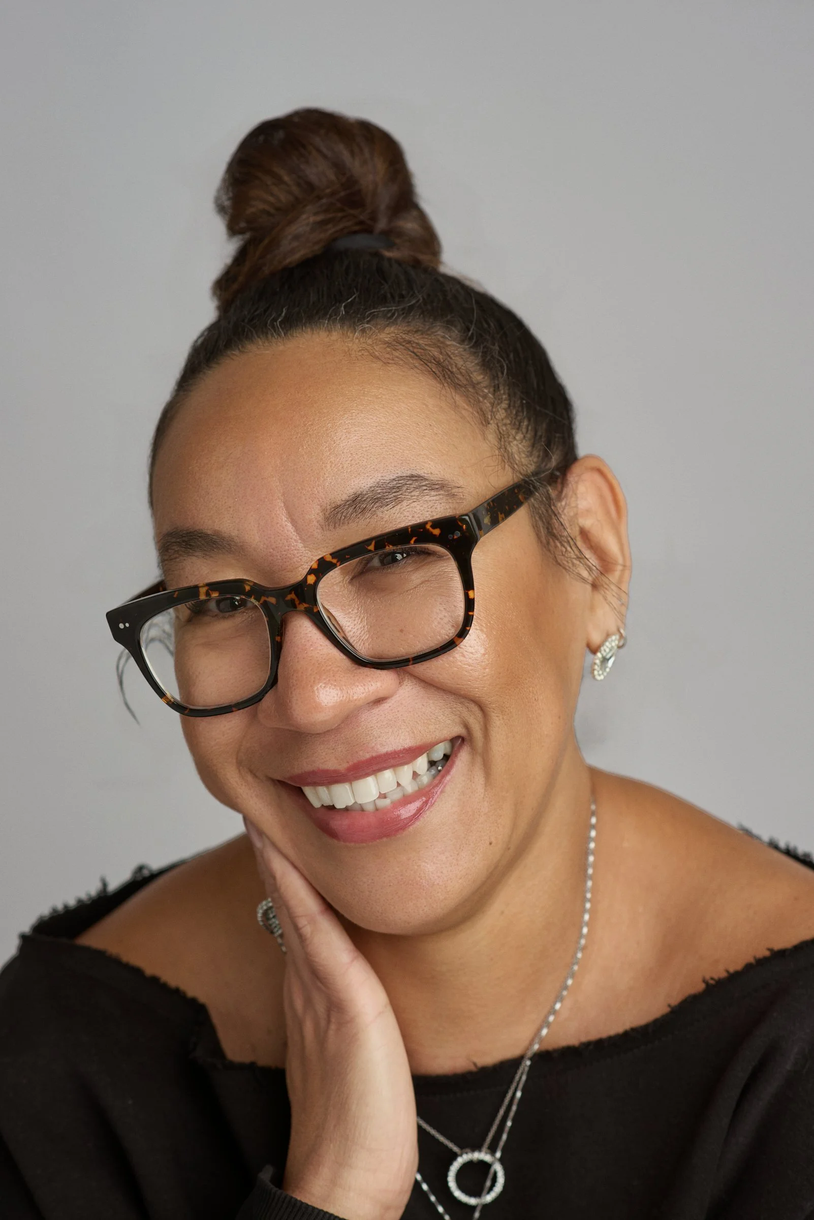 nano brows on older woman 