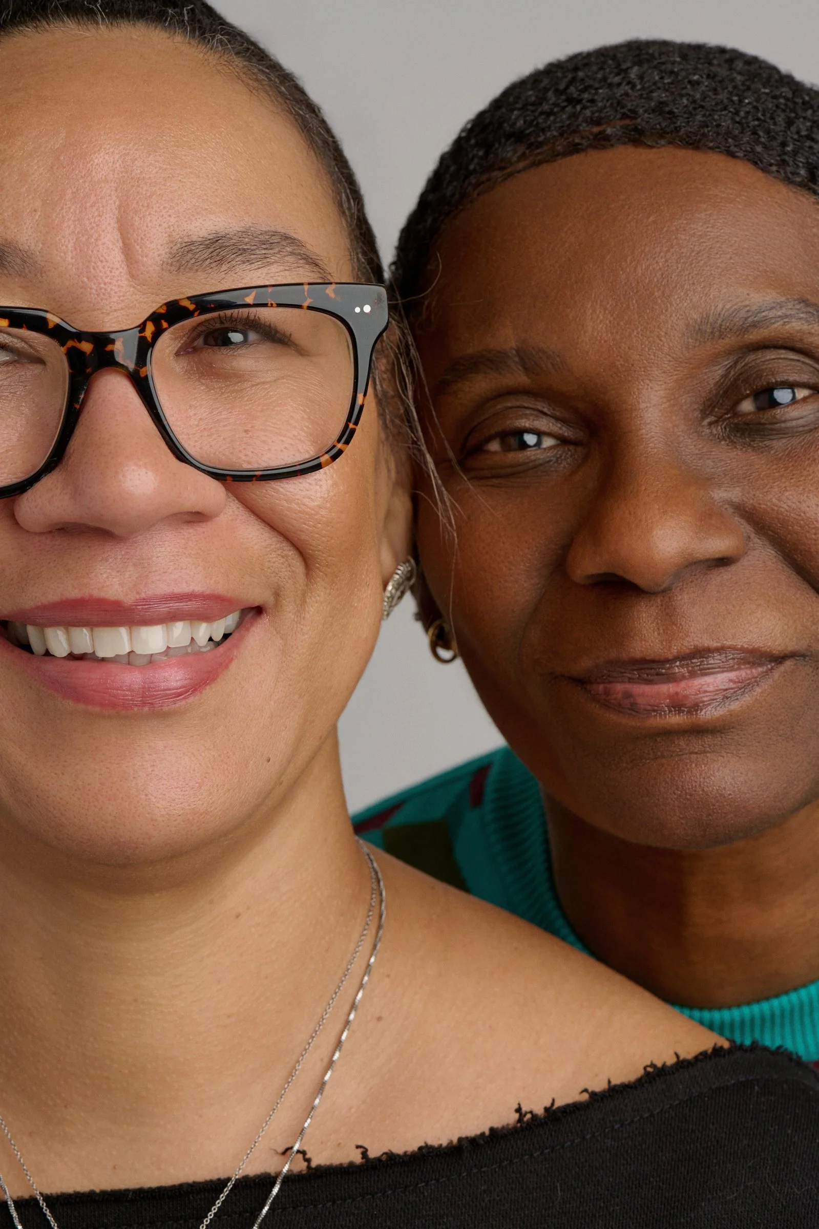 older women with nano brows. tattooed brows for all ages.