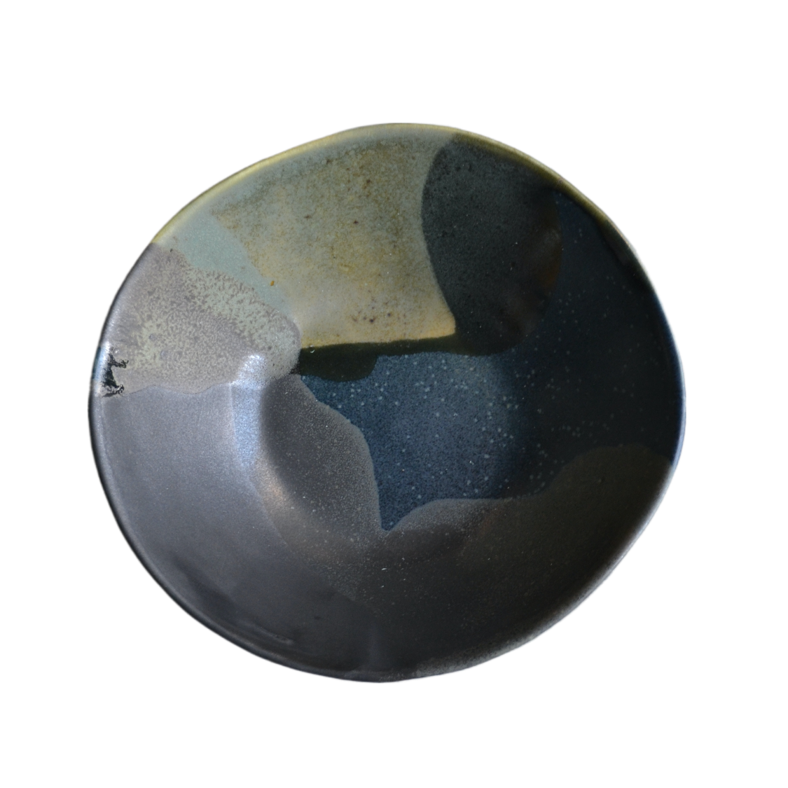 GREEN BLACK DEEP BOWL