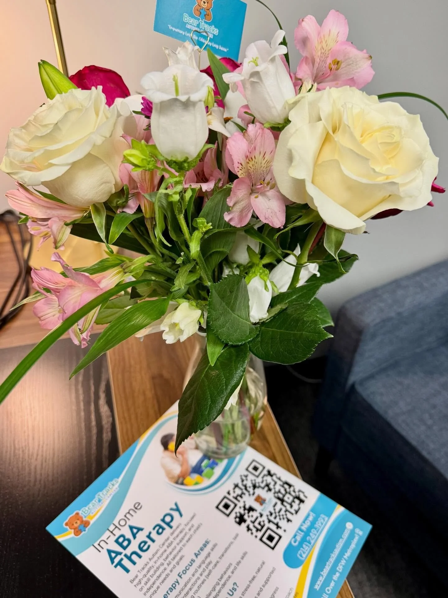 Today we had the absolute pleasure of meeting our lovely new friends from Bear Tracks ABA &mdash; and they truly made our day! They stopped by our office to share more about their incredible services and surprised us with the most gorgeous flowers.


