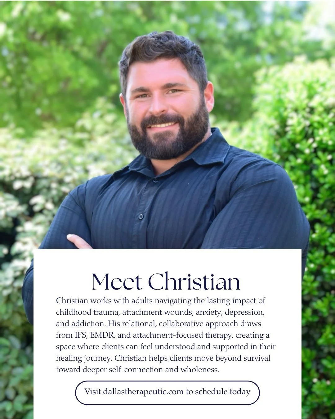 Healing from childhood trauma, attachment wounds, or the weight of addiction can feel overwhelming, but you don&rsquo;t have to do it alone. Wade Christian Peterson (who goes by Christian) specializes in working with adults who are carrying these str