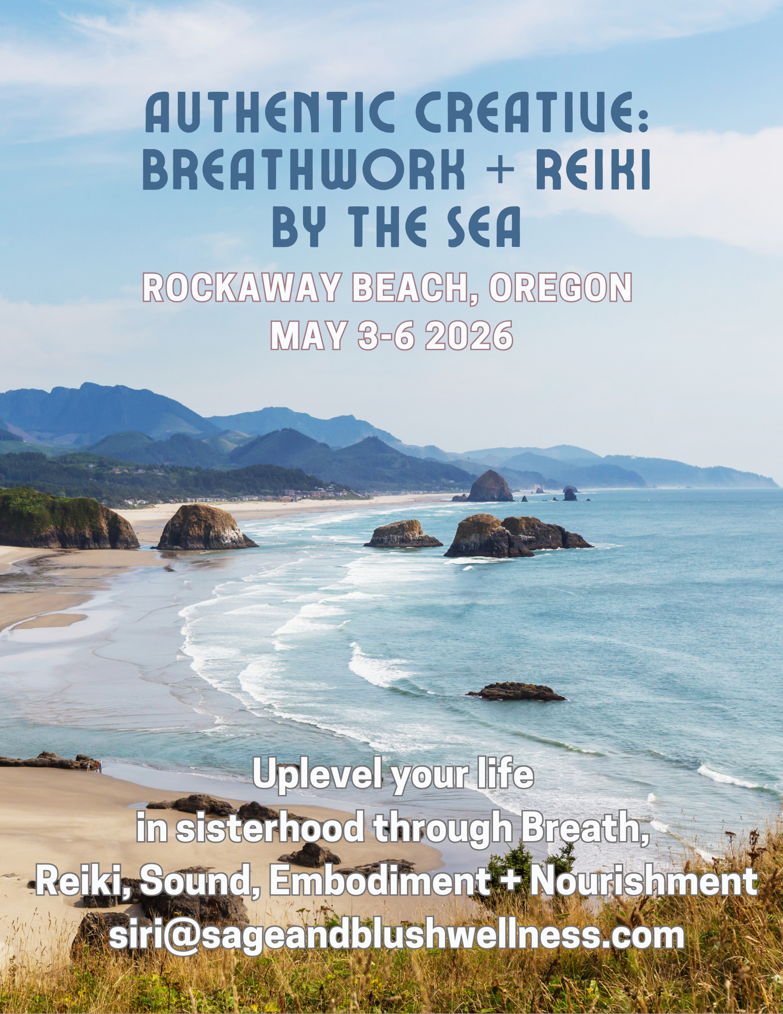 Authentic Creative: Breathwork and Reiki by the Sea