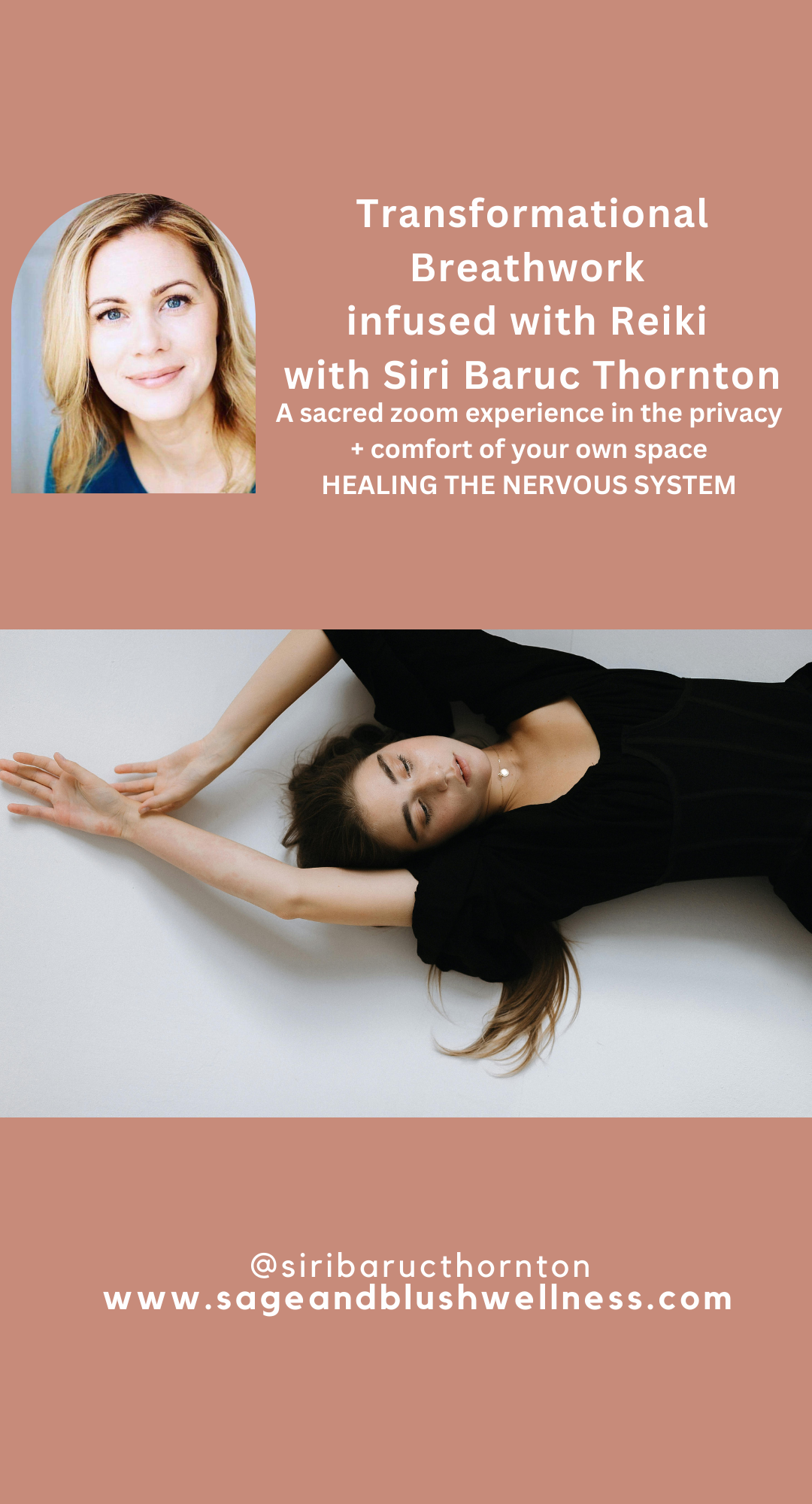 Transformational Breathwork infused with Reiki Group Zoom