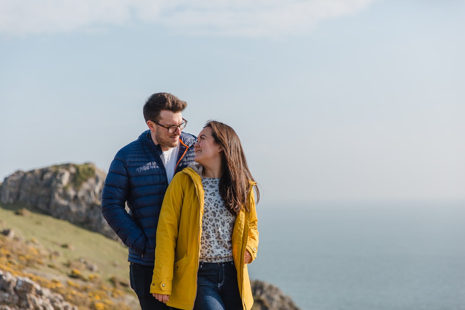 22 engagement session three cliffs bay relaxed photography.jpg