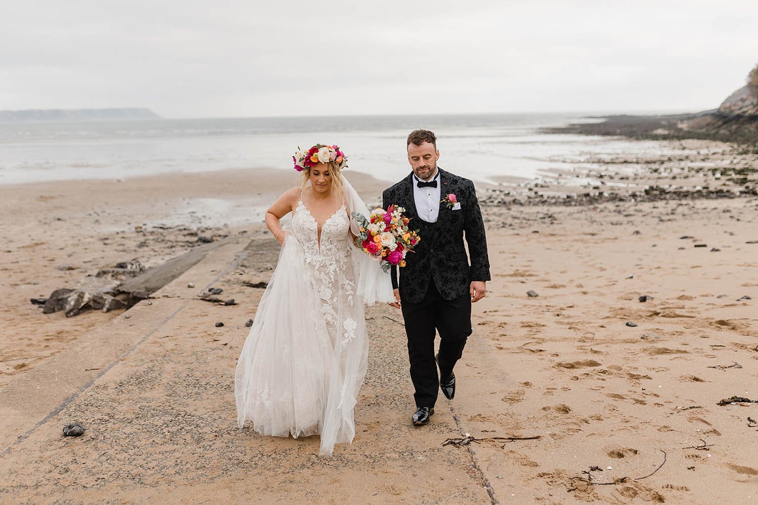 33 oxwich bay winter wedding photography.jpg