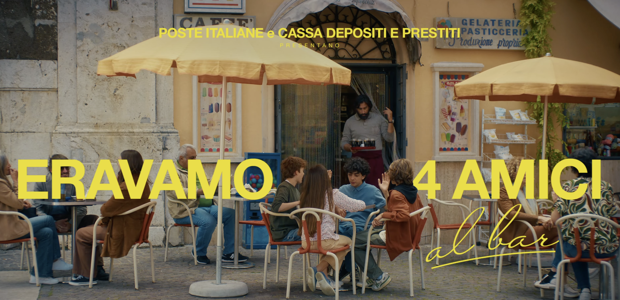Poste Italiane - Eravamo 4 amici - TVC