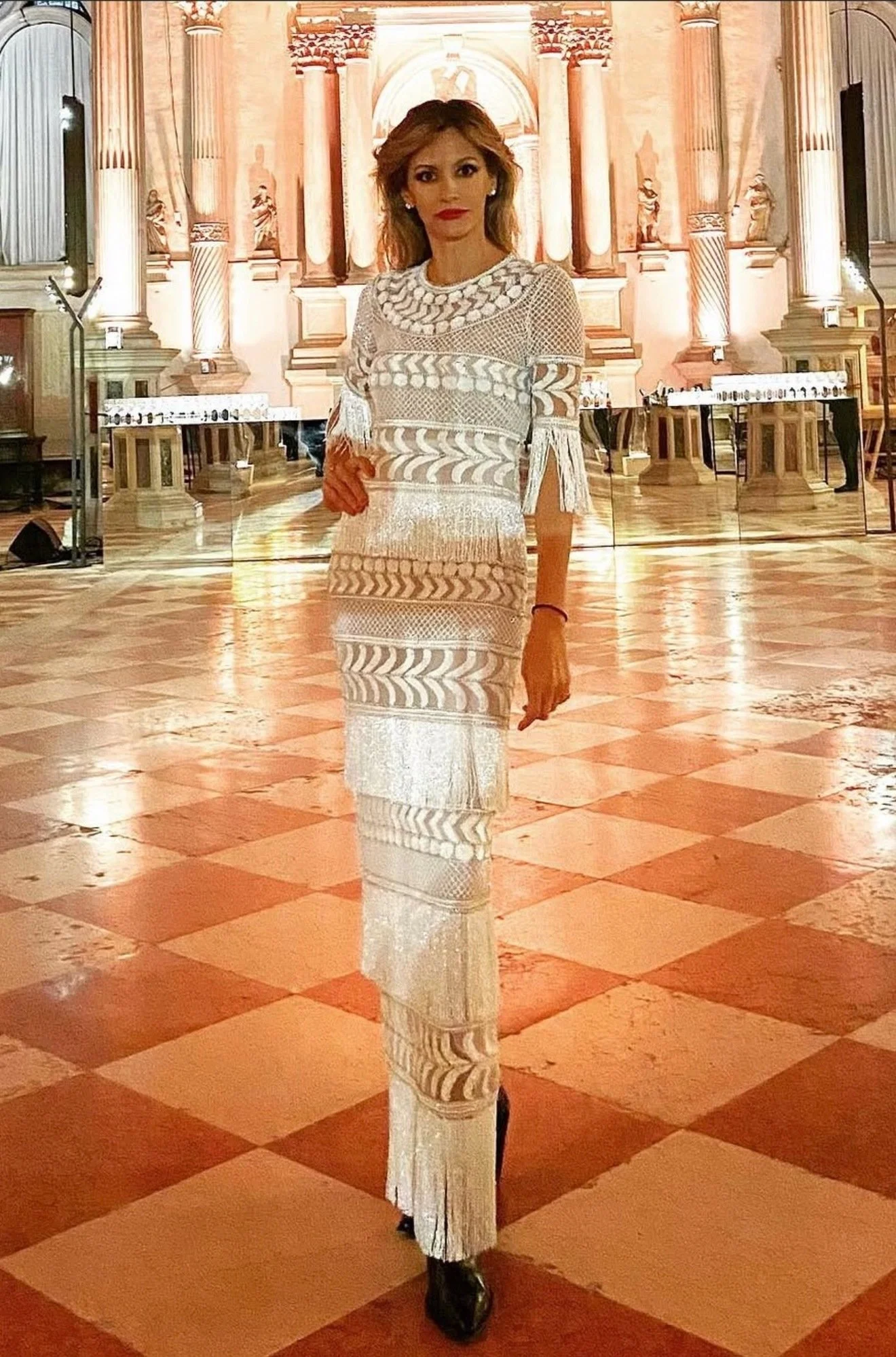 Ulla Parker at the Benefit for Ukraine's People and Culture in Venice