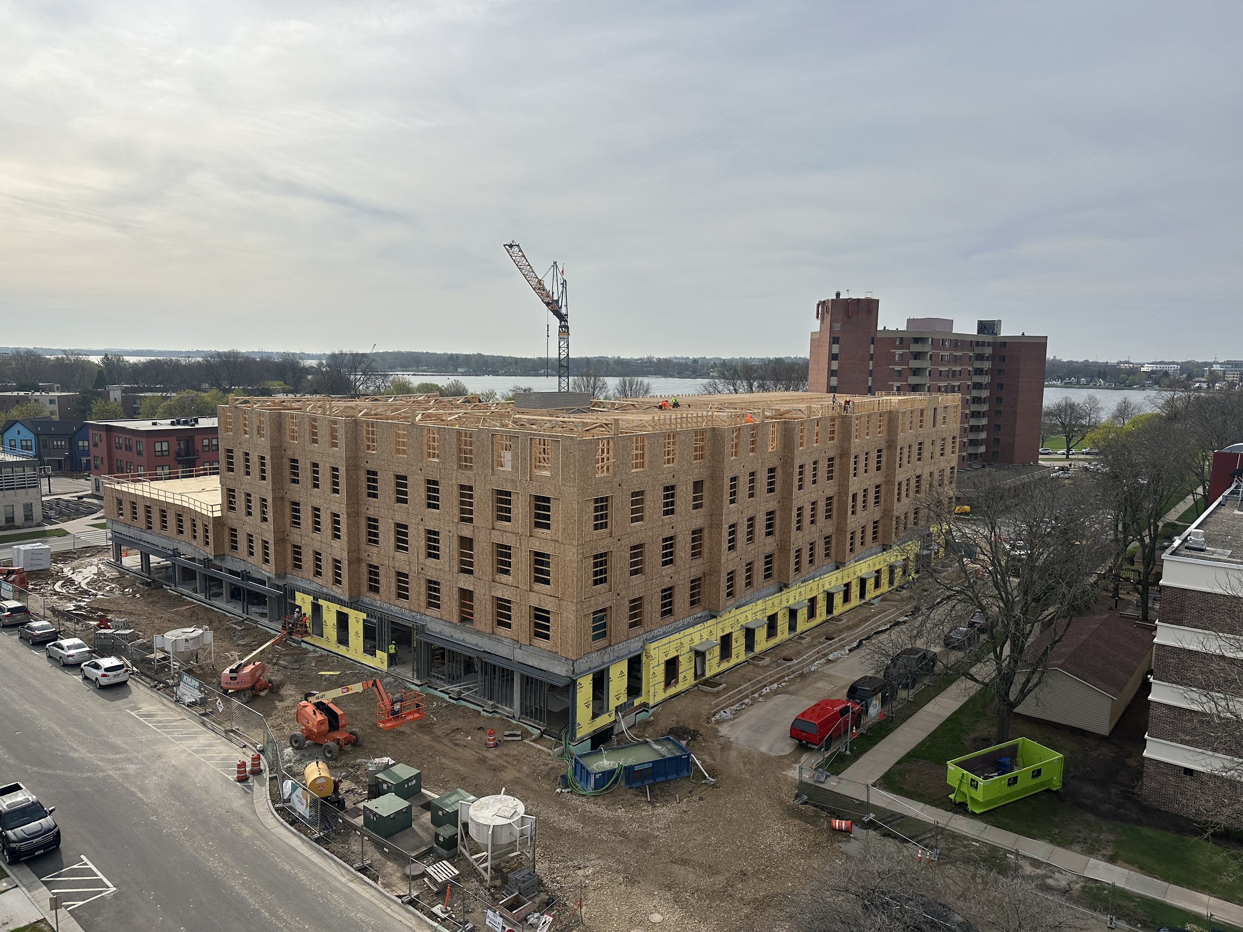 04.17.2026 - Luna (B1) with nearby Brittingham Bay in the background.