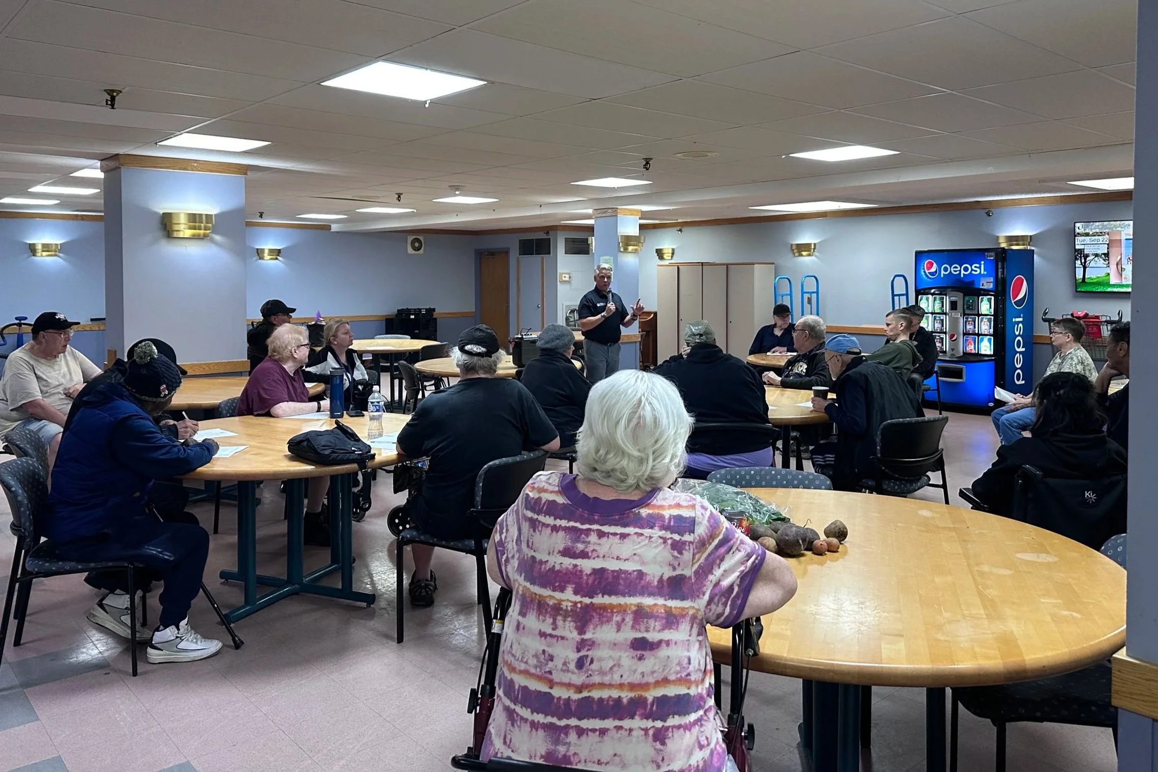 09.22.2026 - Brittingham residents attend a Relocation Kickoff Meeting to learn more about their upcoming moving process.
