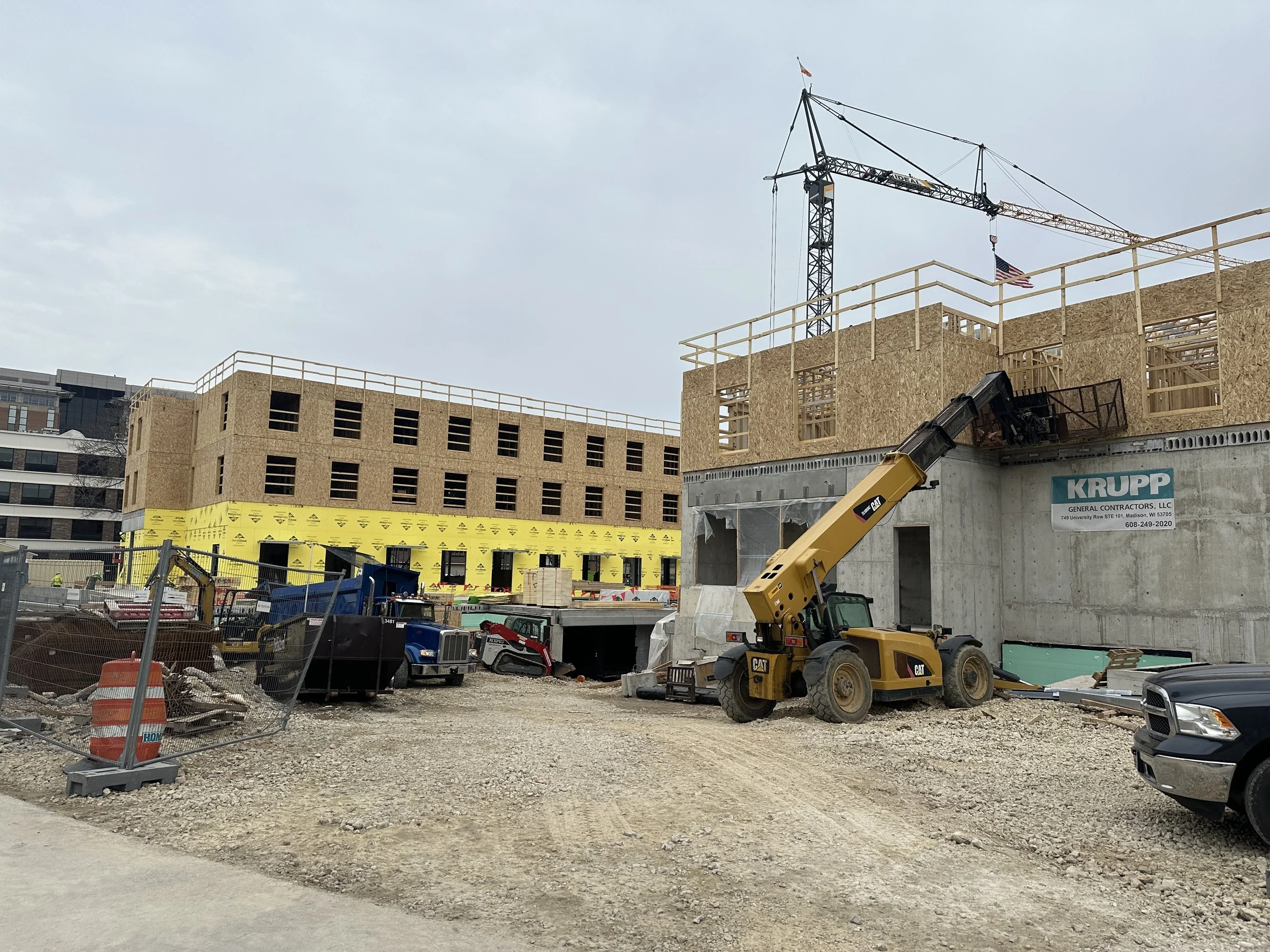 03.25.2026 - Work continues on Luna (B1.)