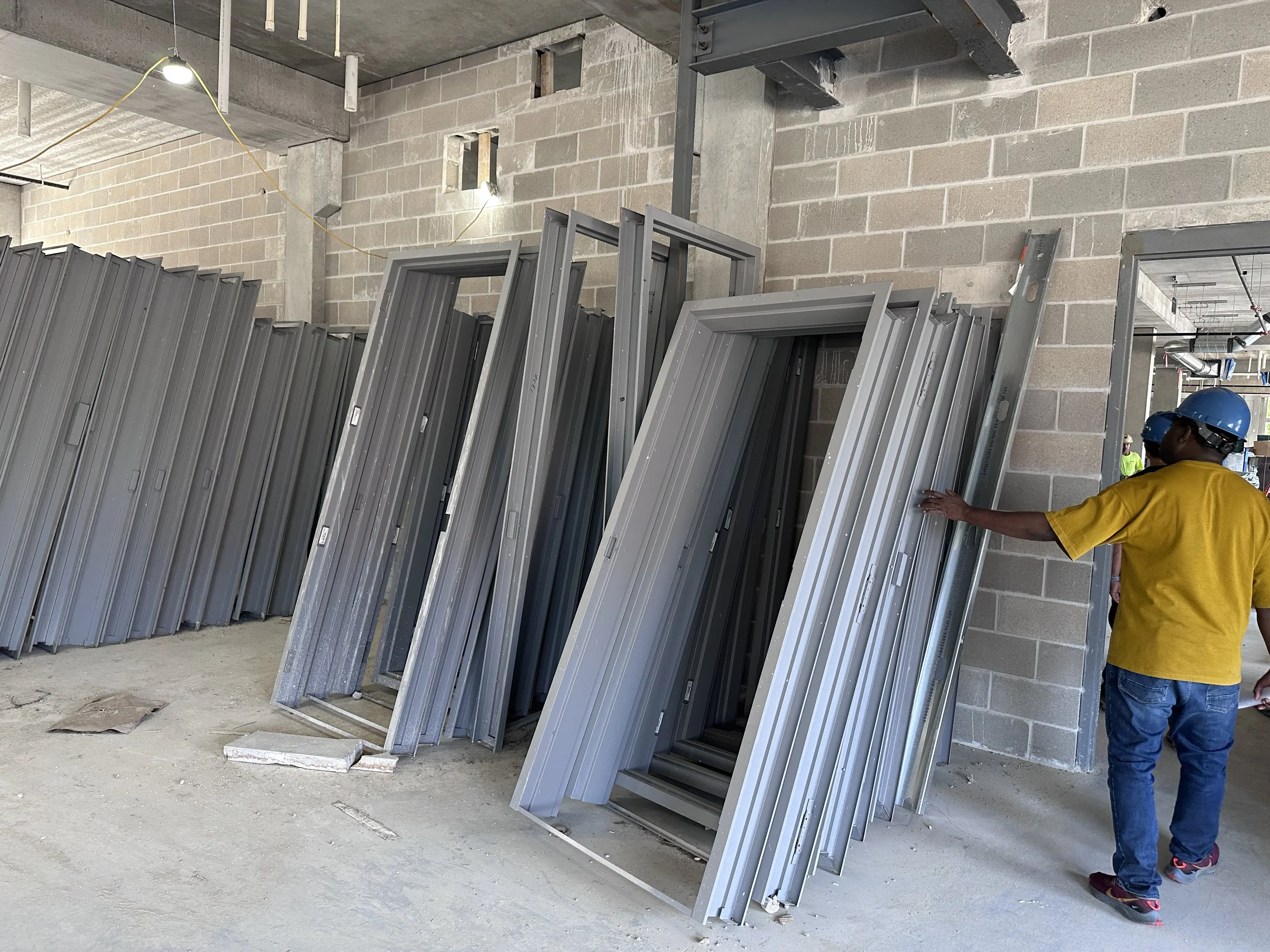 06.04.2026 - Door frames for The Kaleidoscope.