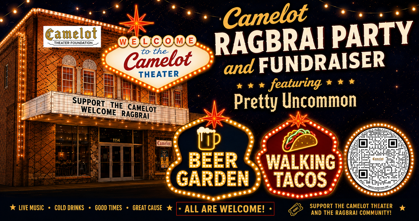 Camelot RAGBRAI Party & Fundraiser