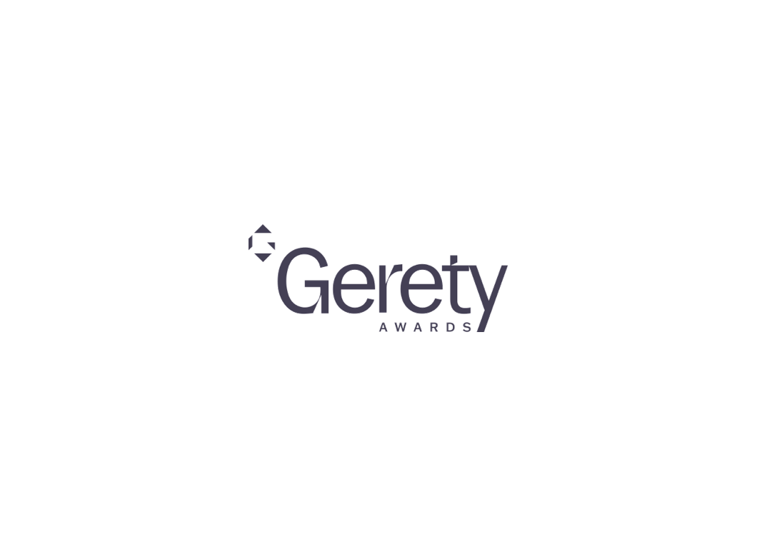 The Gerety award through the female lens logo
