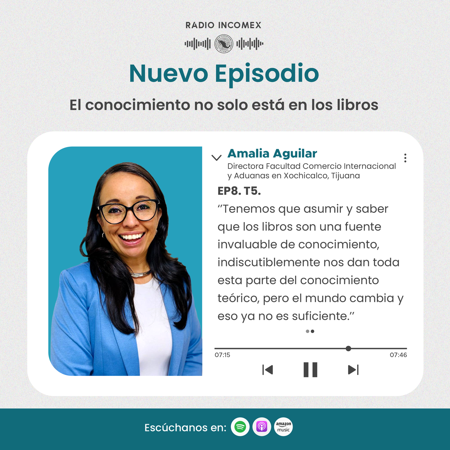 Radio Incom La educación no solo está en los libros I Radio Incomex — I-Xport