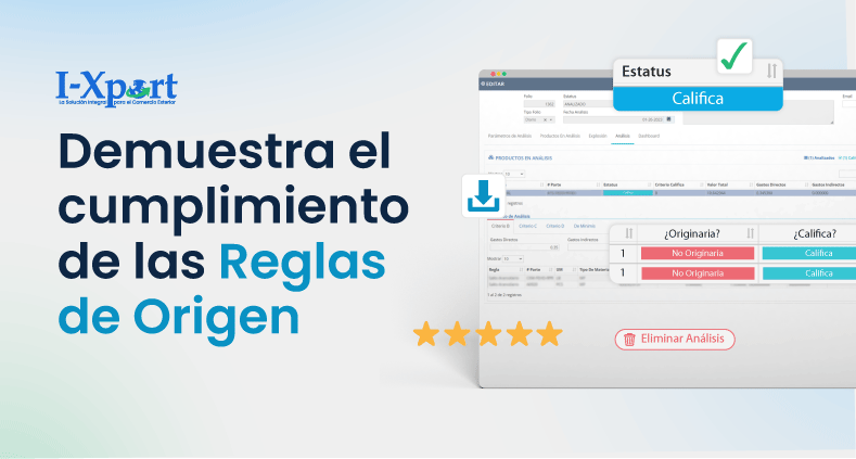 Banner publicitario de Determinación de origen