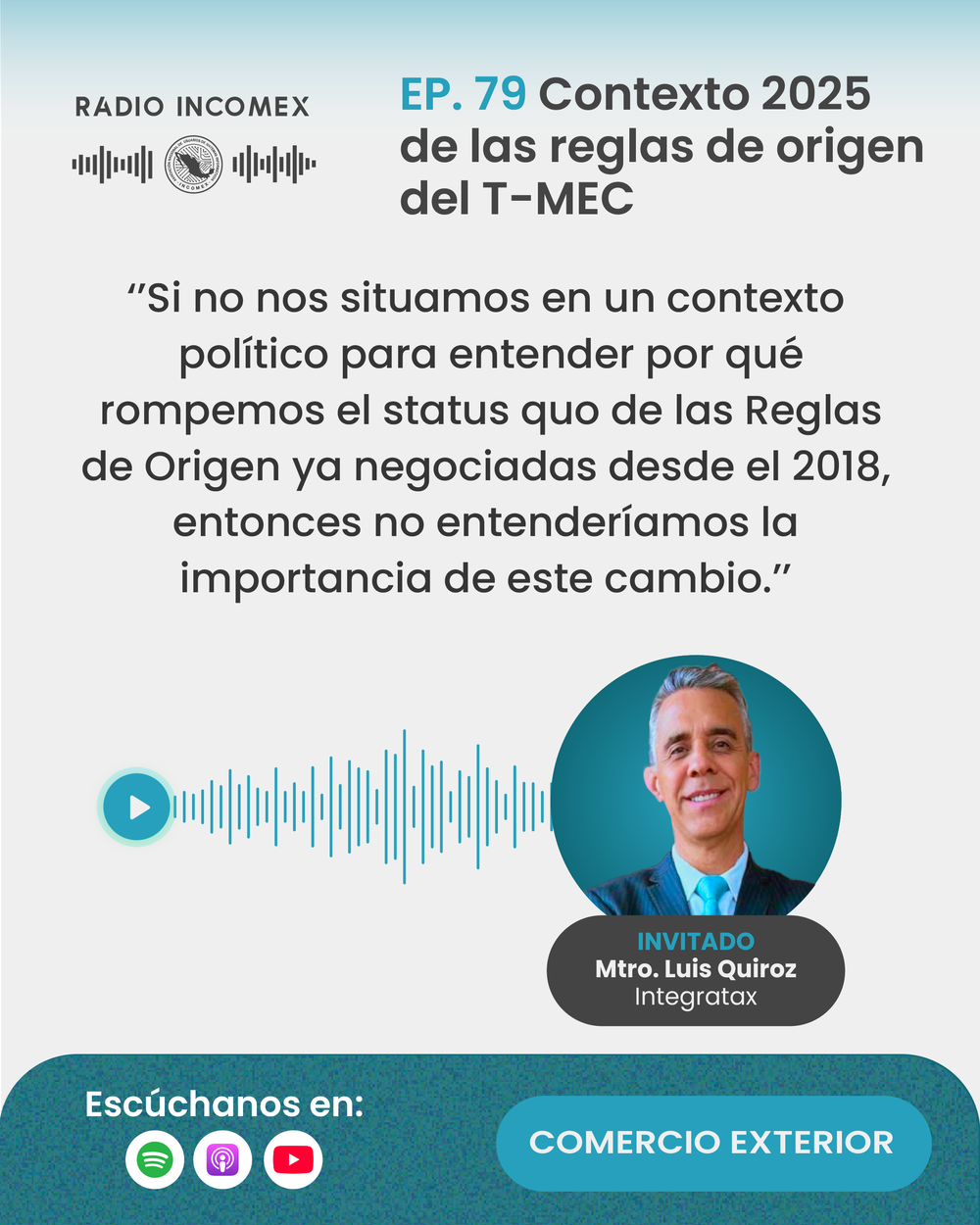 Radio Incom Contexto 2025 de las reglas de origen del T-MEC I Radio Incomex — I-Xport