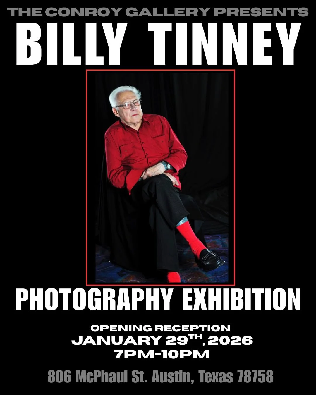 The Conroy Gallery is proud to announce the first solo show of Billy Tinney⭐️ 
Editor and Chief of TATTOO MAGAZINE and Senior Photographer of EASY RIDERS MAGAZINE, he will be presenting his astounding collection of photos documenting the tattoo indus