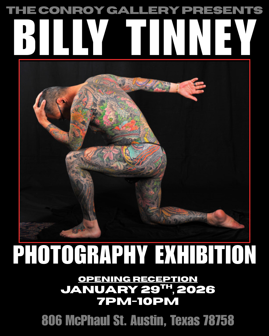 Billy Tinney Photography Exhibition 
