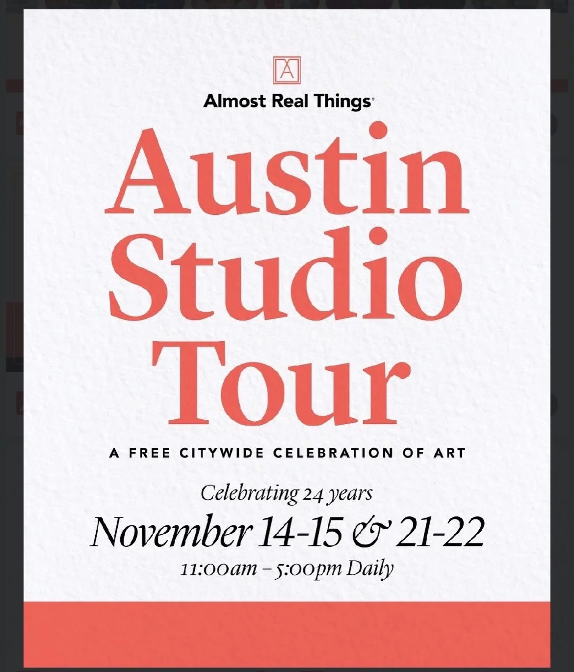 Austin Studio Tour is coming up! At Feats we&rsquo;re having a pop up market featuring employees, open studio members and friends. Here are a couple of folks joining us for the first weekend!
Slide 2: Marc Jeannin @jeannin.marc
Slide 3: Natalie Kraus