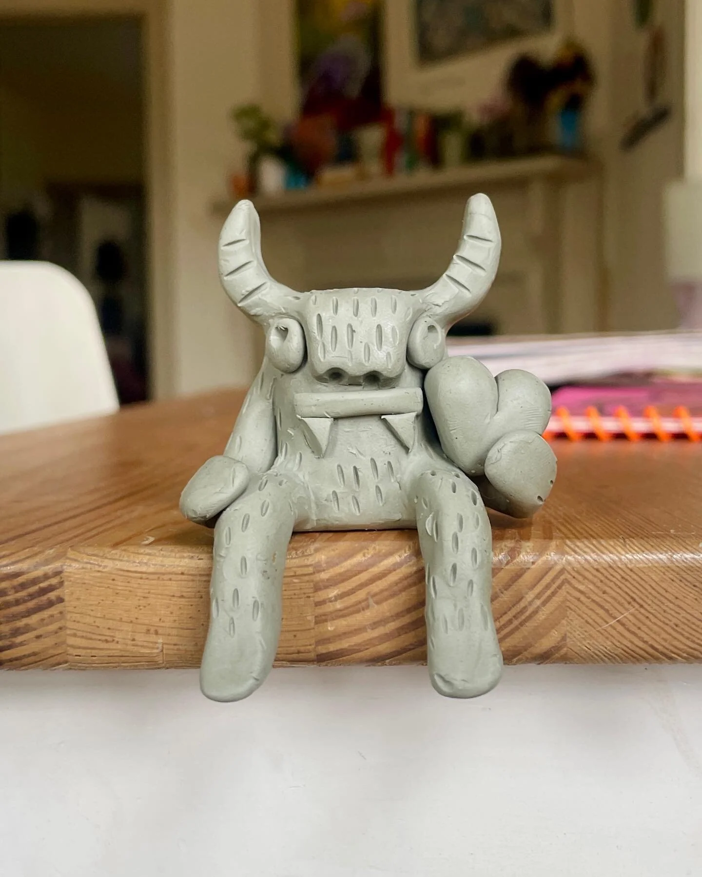 we hit a very special milestone this weekend&hellip;the 100th monster! he was given as a gift to a dear friend who named him haralampolous (hairy for short) 🥰