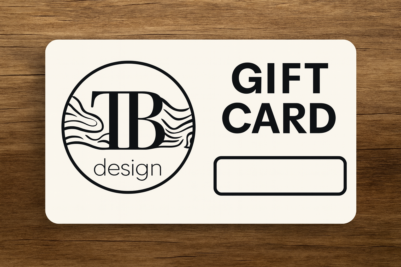 TB Design Gift Card