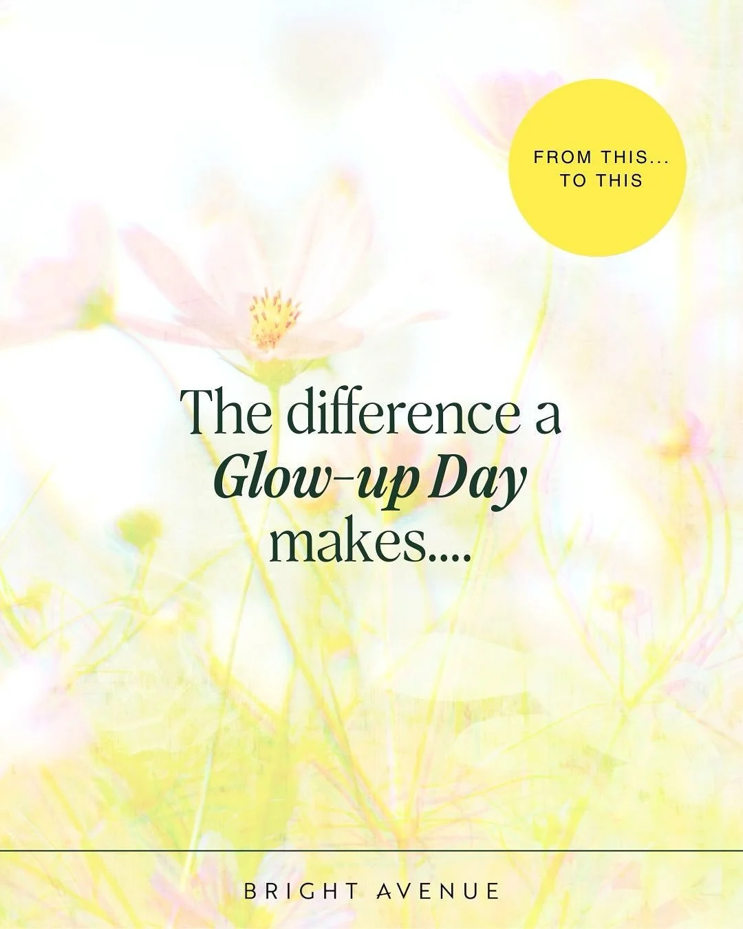 I just love the transformations that happen on my client&rsquo;s Glow-up Days 💛.

What we can achieve in one day is incredibly exciting.

Of course - a fair chunk of time will be spent on your site&rsquo;s design and aesthetic. So it looks the part 