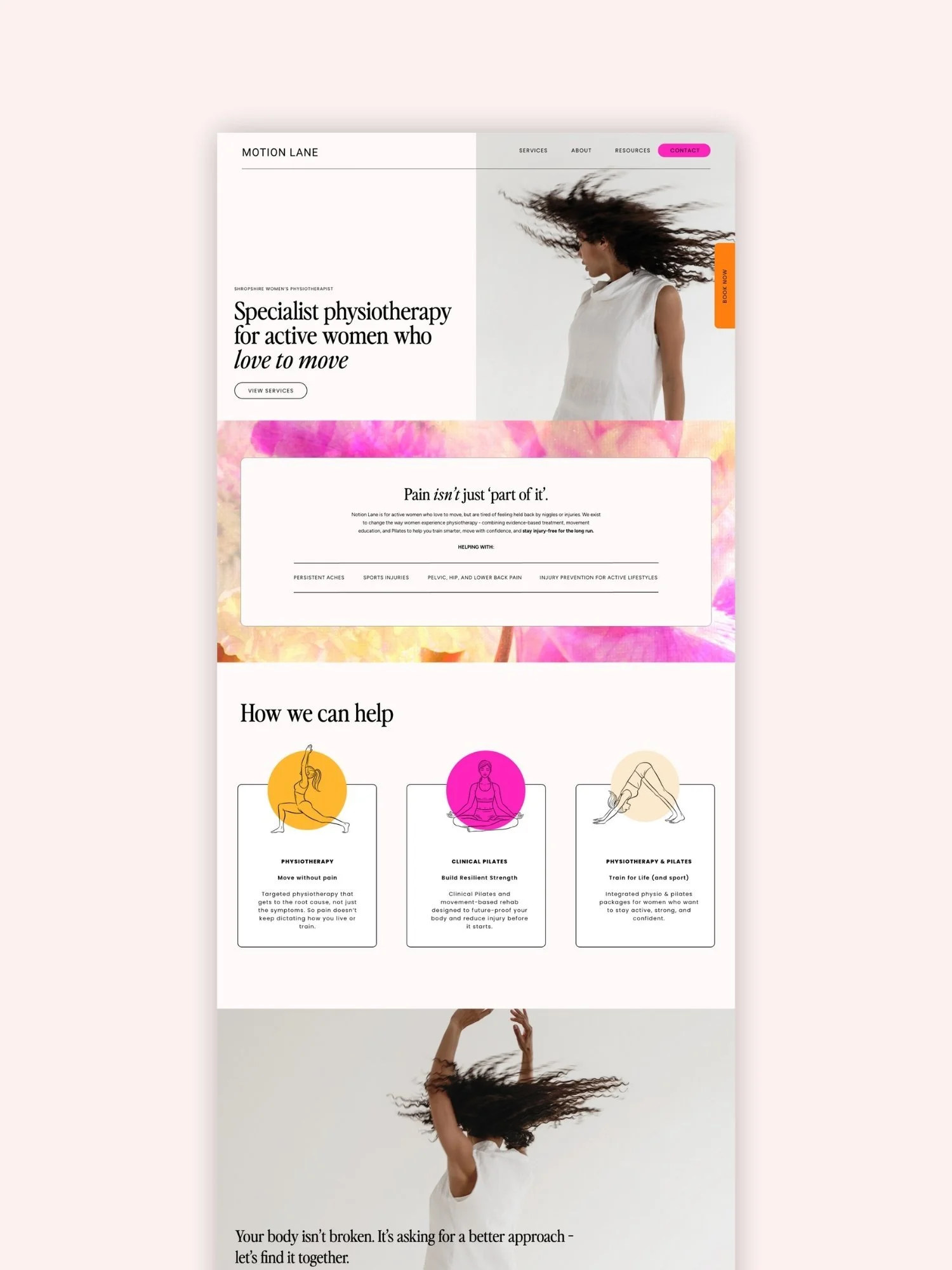 Where do I start? Physiotherapist website guide (with examples)