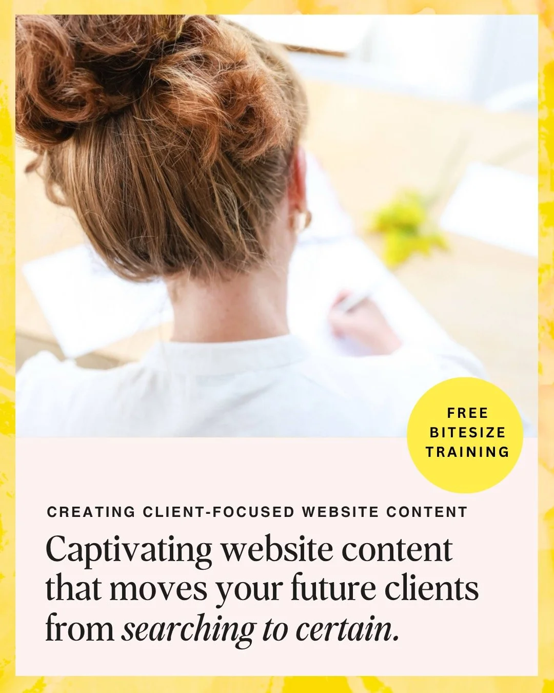 As a web design partner for small businesses, I&rsquo;m here to support you as much with strategising the content for your website, as around the design and build of your business&rsquo; new digital home.

Because your content contributes hugely to h