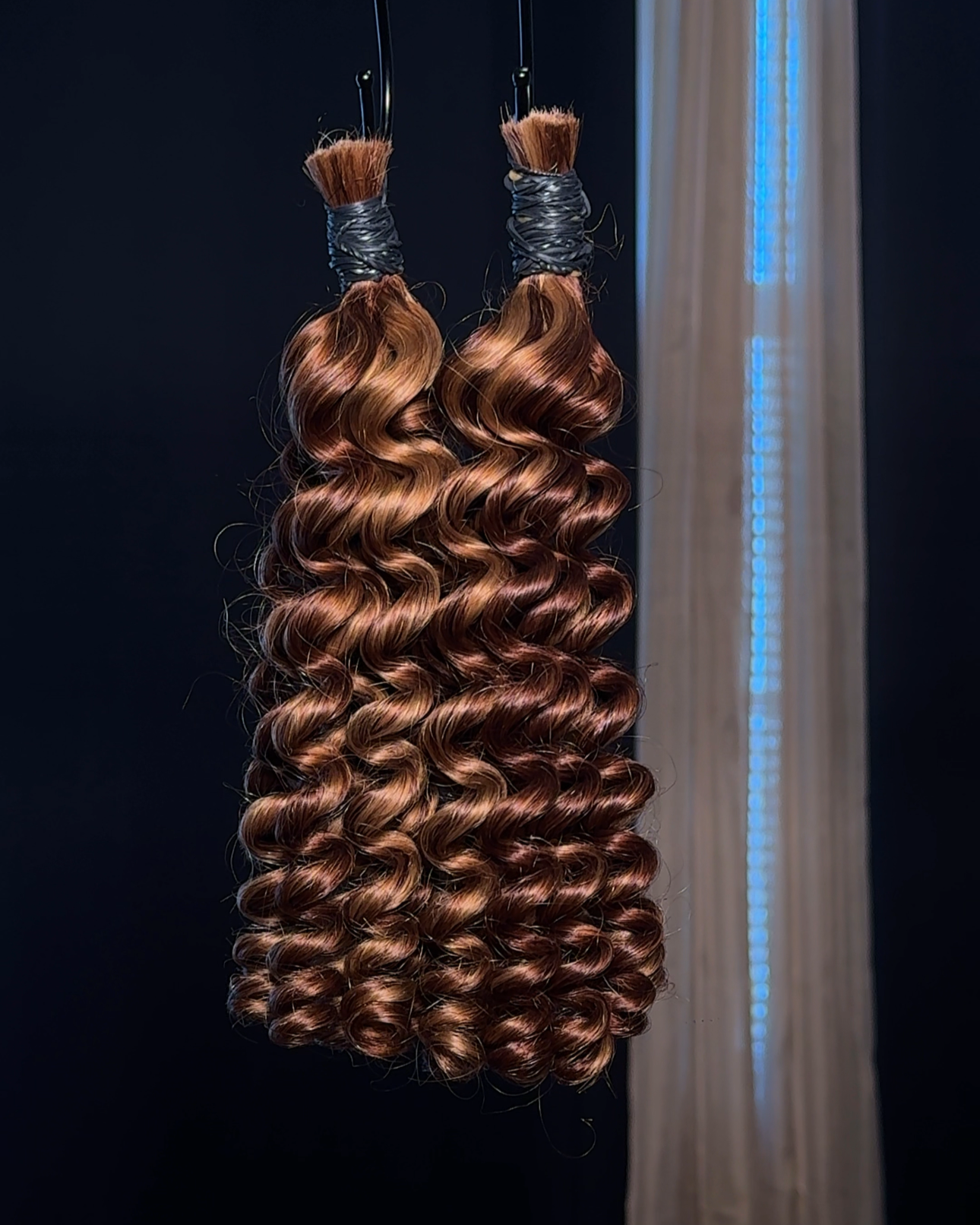 Double Drawn Human Hair for Braiding –Hazel Deep  Wave