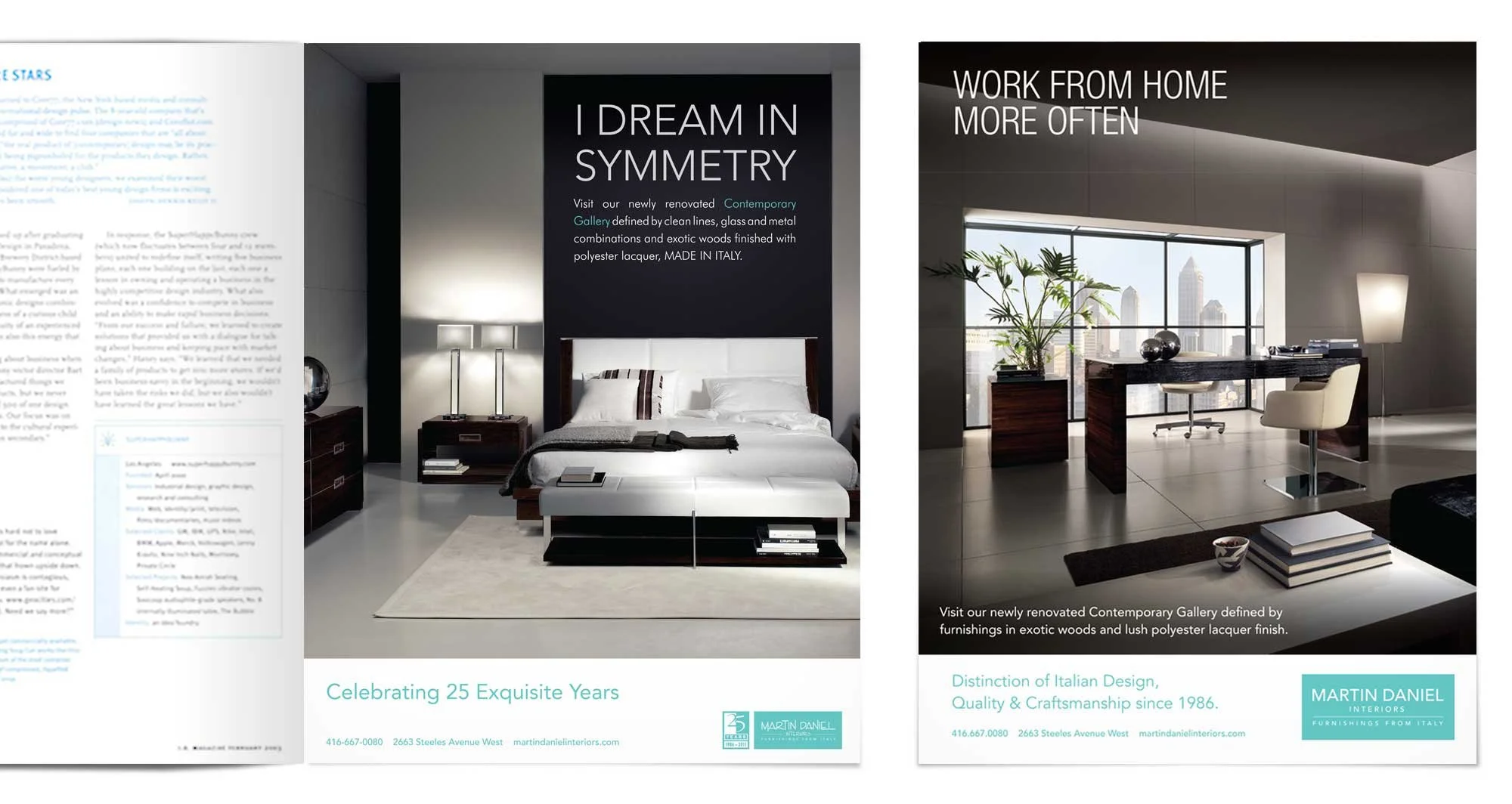 magazine ads