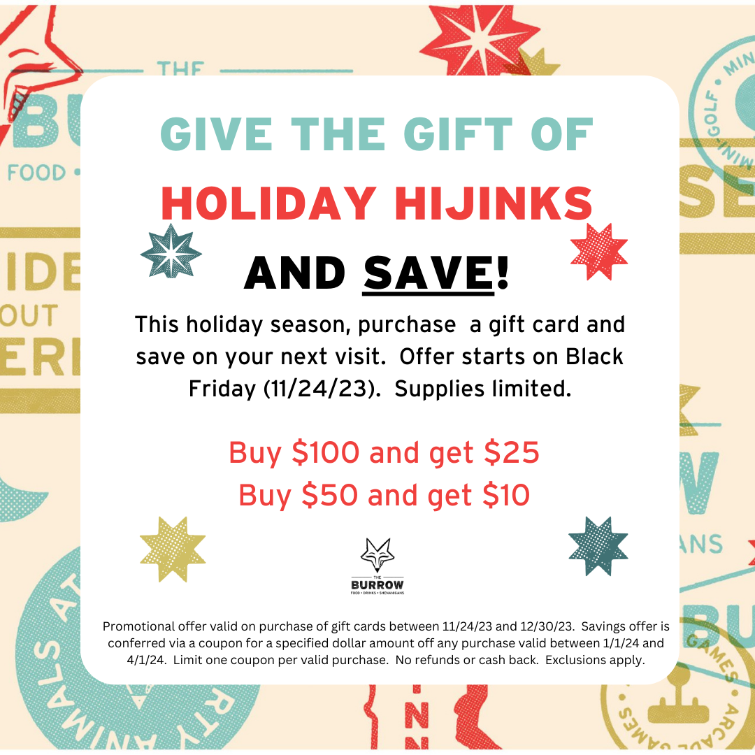 Victoria Specials — The Burrow MN Axe Throwing, Food, Drinks