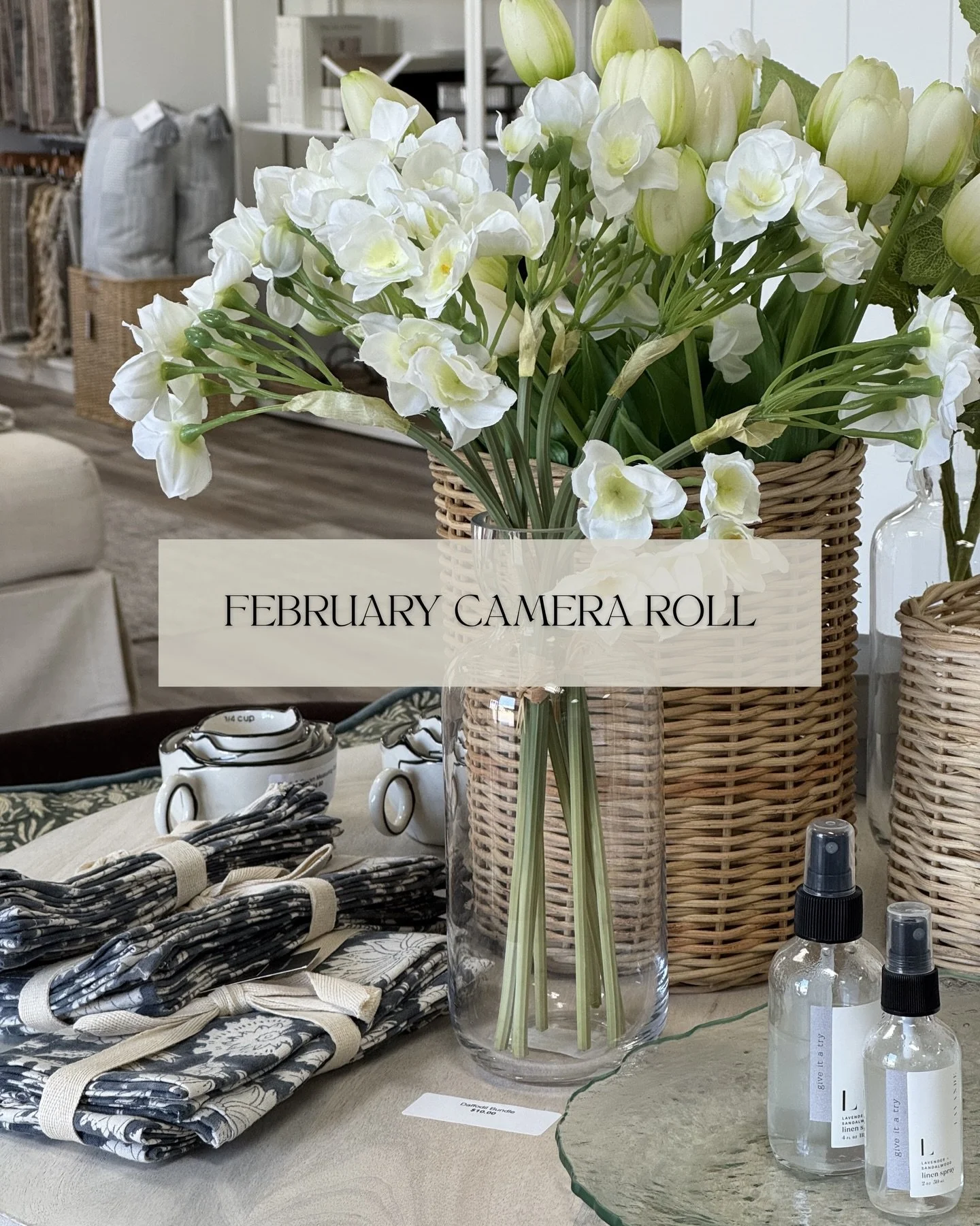 POV you&rsquo;re looking through my camera roll from February&hellip;

I blinked and the first two months of 2026 have passed. February was full of site visits, design consults, springy shop vibes, beautiful flowers, and good food. 

March, I can&rsq