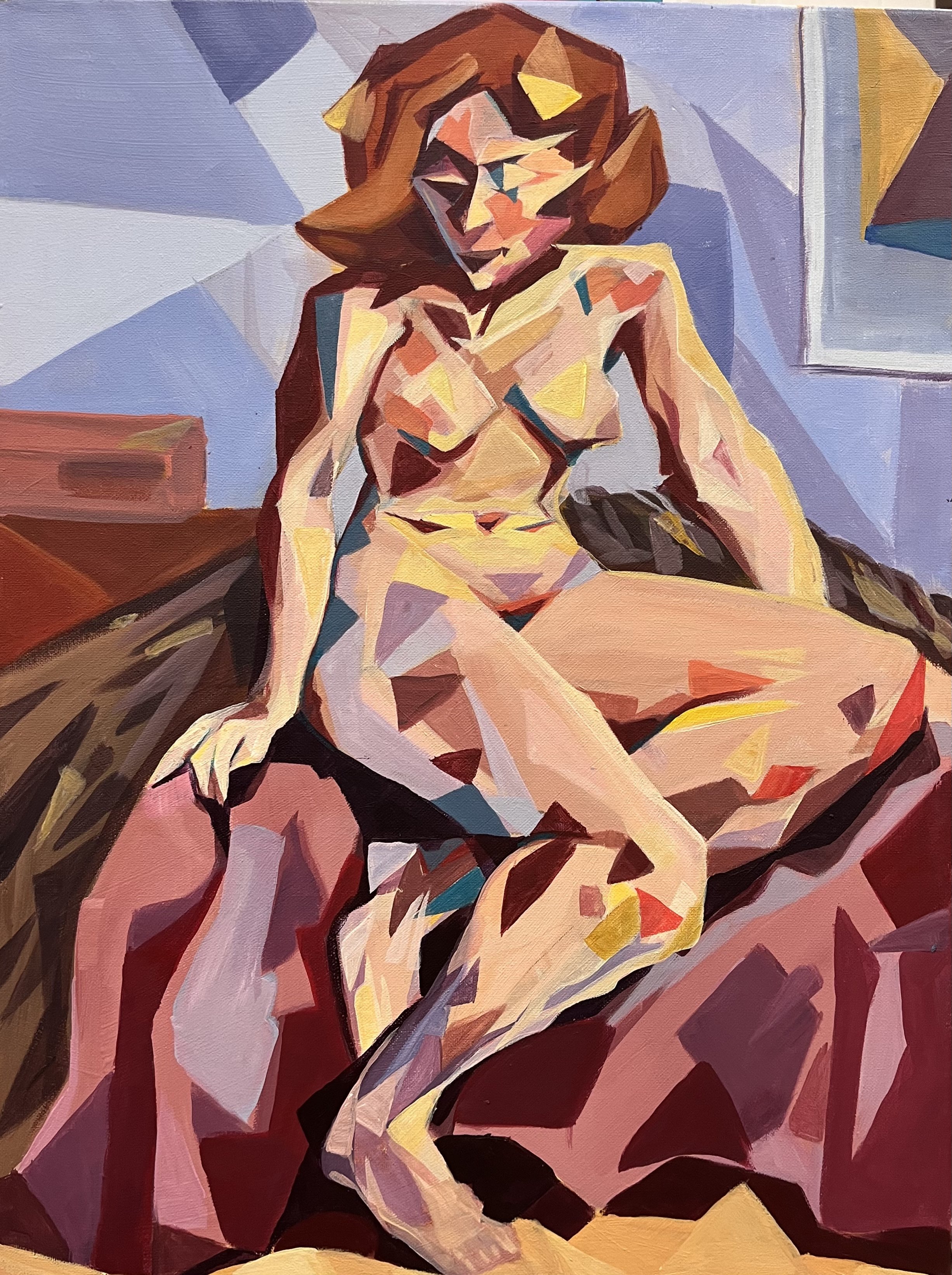 Lotte Laserman Cubist Interpretation