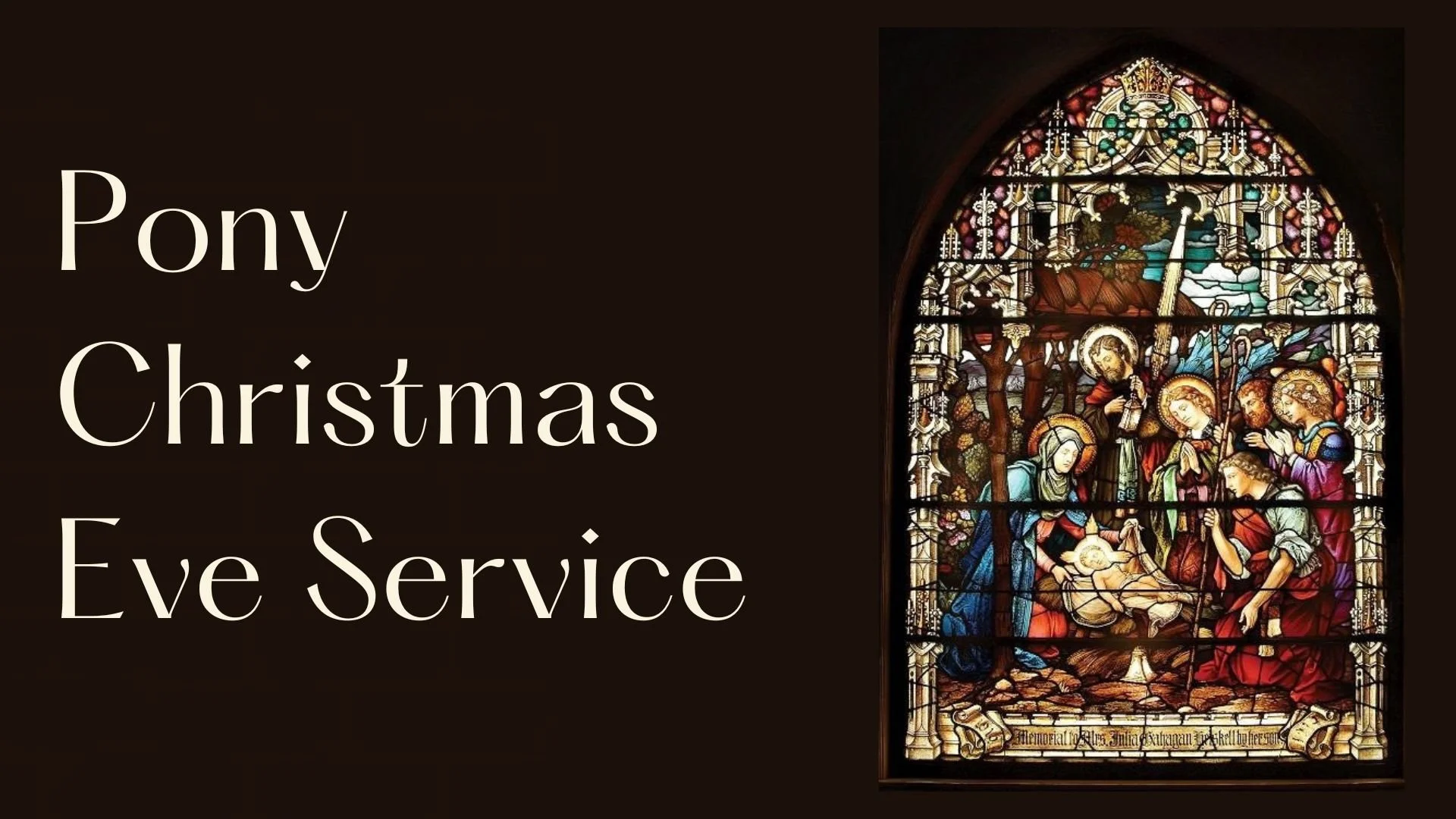 Christmas Eve Service (Robertson Hall)