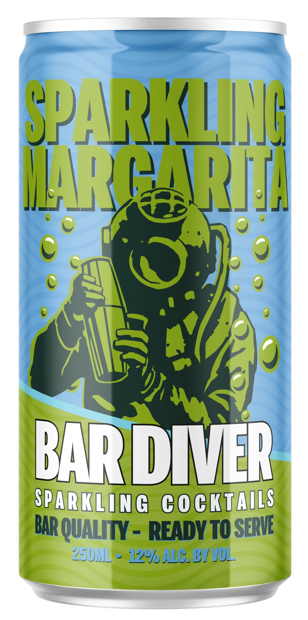 Bar Diver Sparkling Margarita Can
