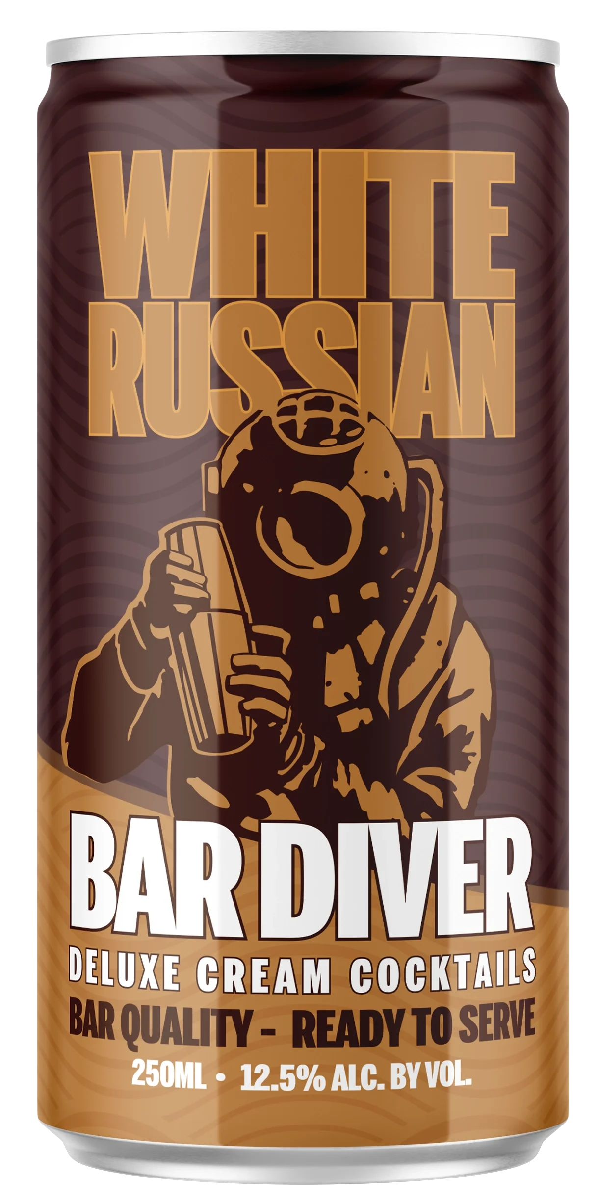 Bar Diver White Russian Can