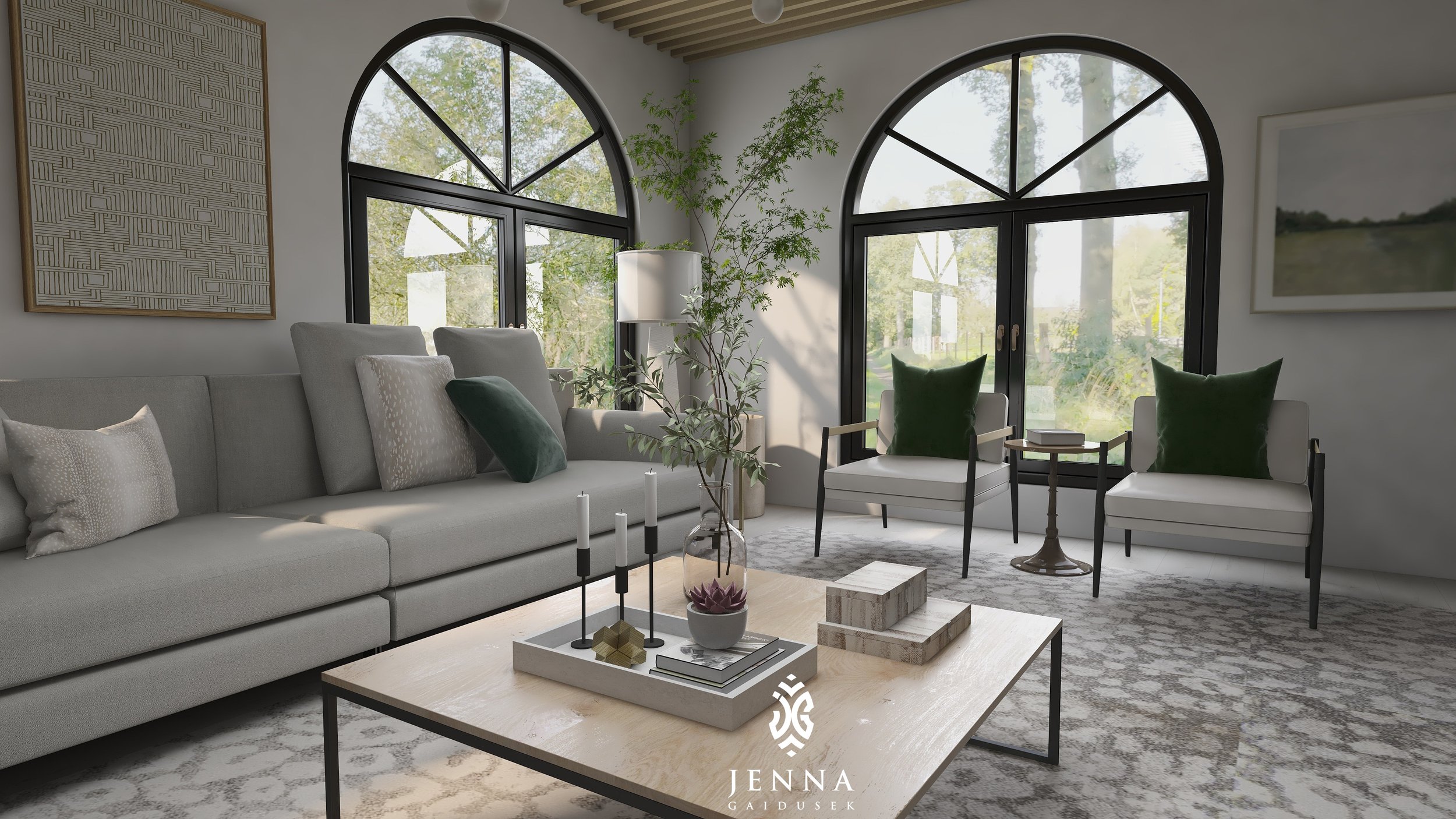 Green living room design- jenna gaidusek designs.jpg