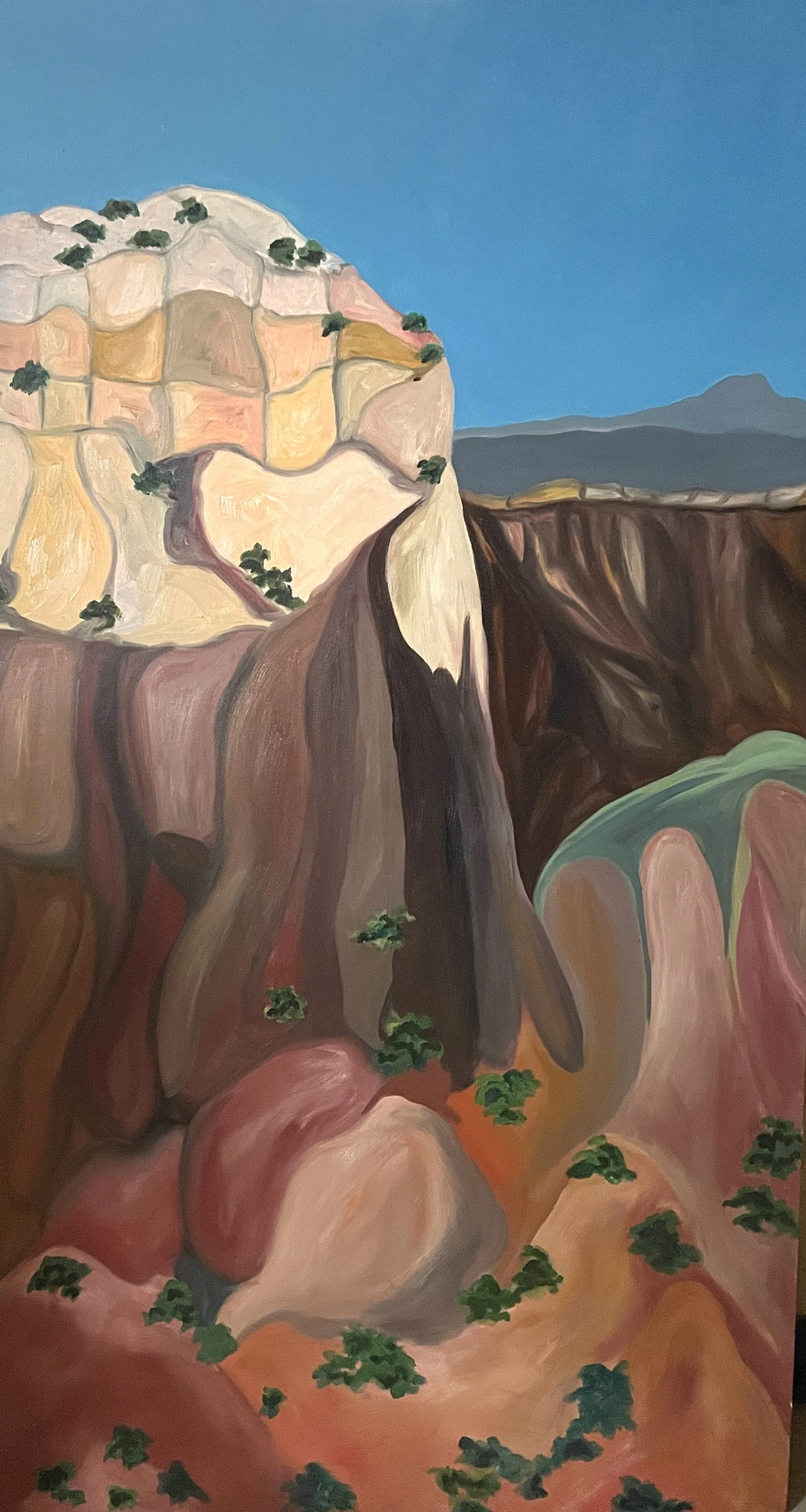 Ghost Ranch  |  1997  |  Oil on canvas  |  58” x 32”  |  $2,500
