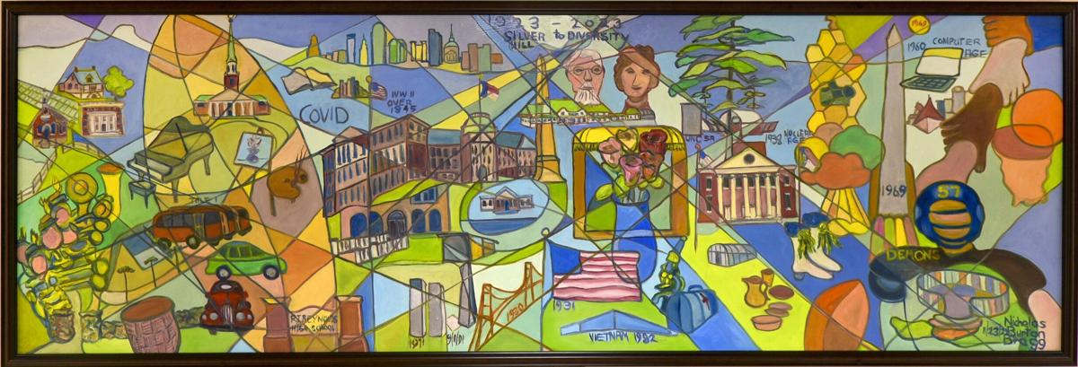 Nick Bragg, Mural at RJ Reynolds High School