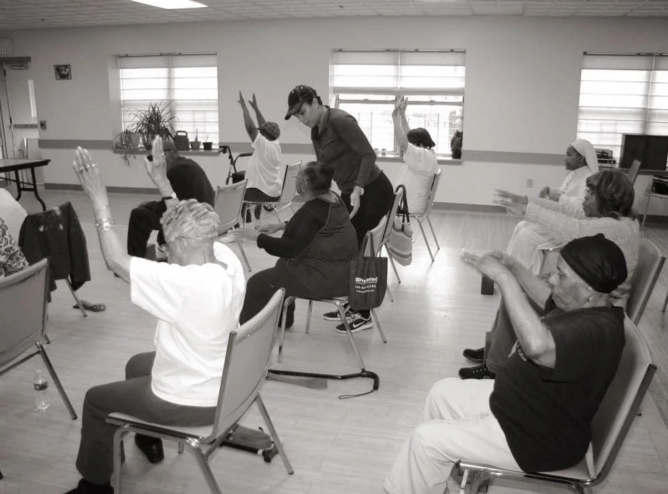 Chair Yoga with My Seniors! 