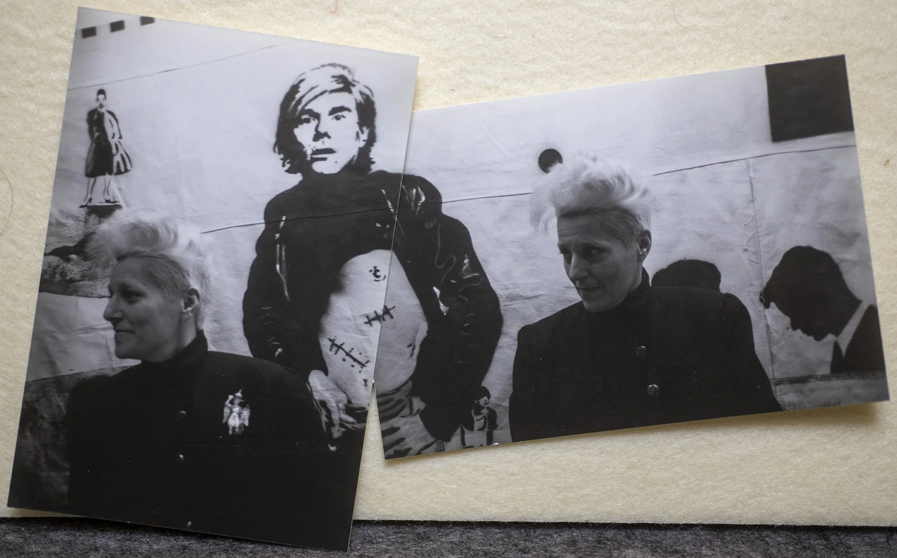 Patricia Field 1985 w/ mural