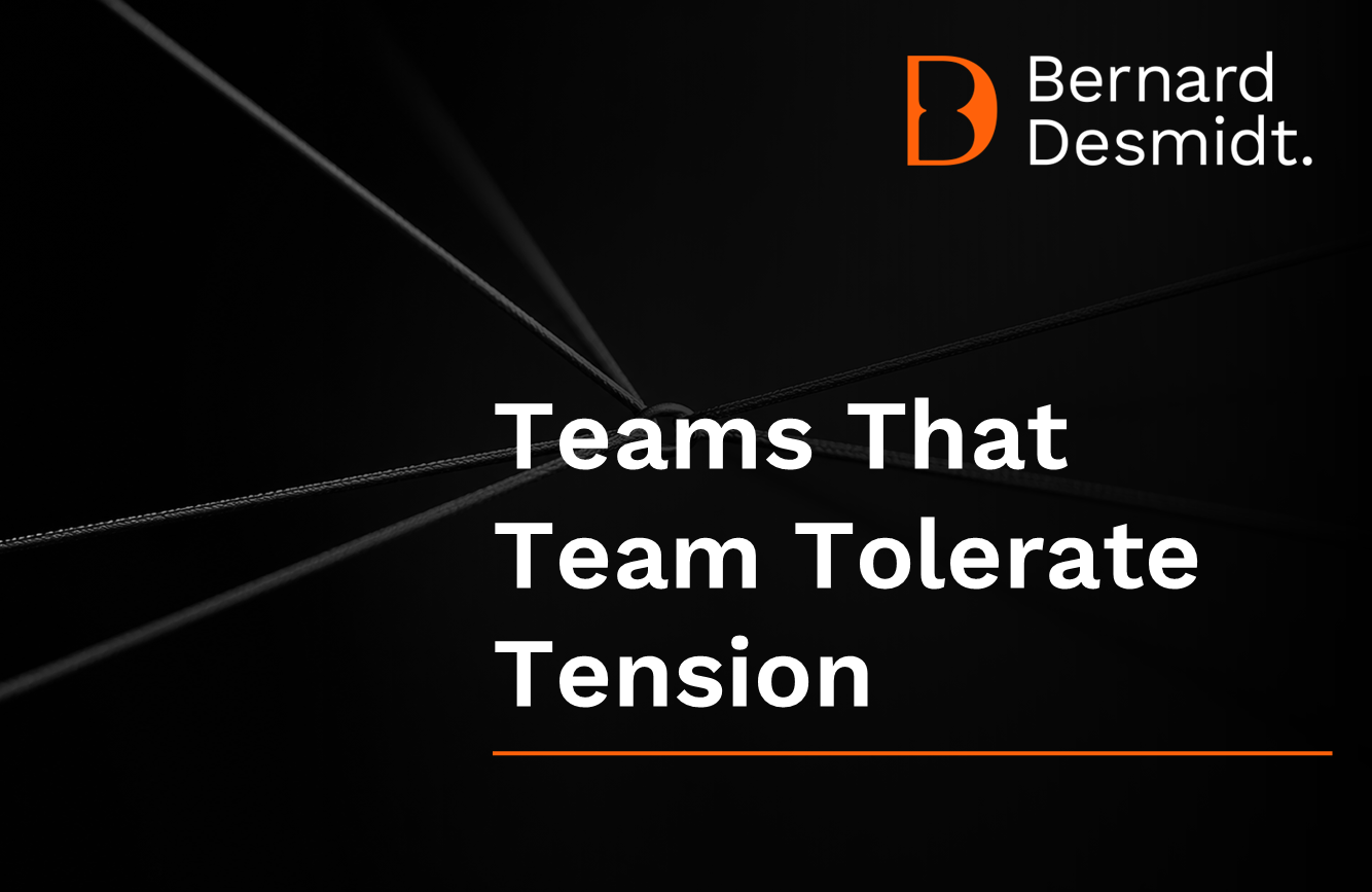Teams That Team Tolerate Tension