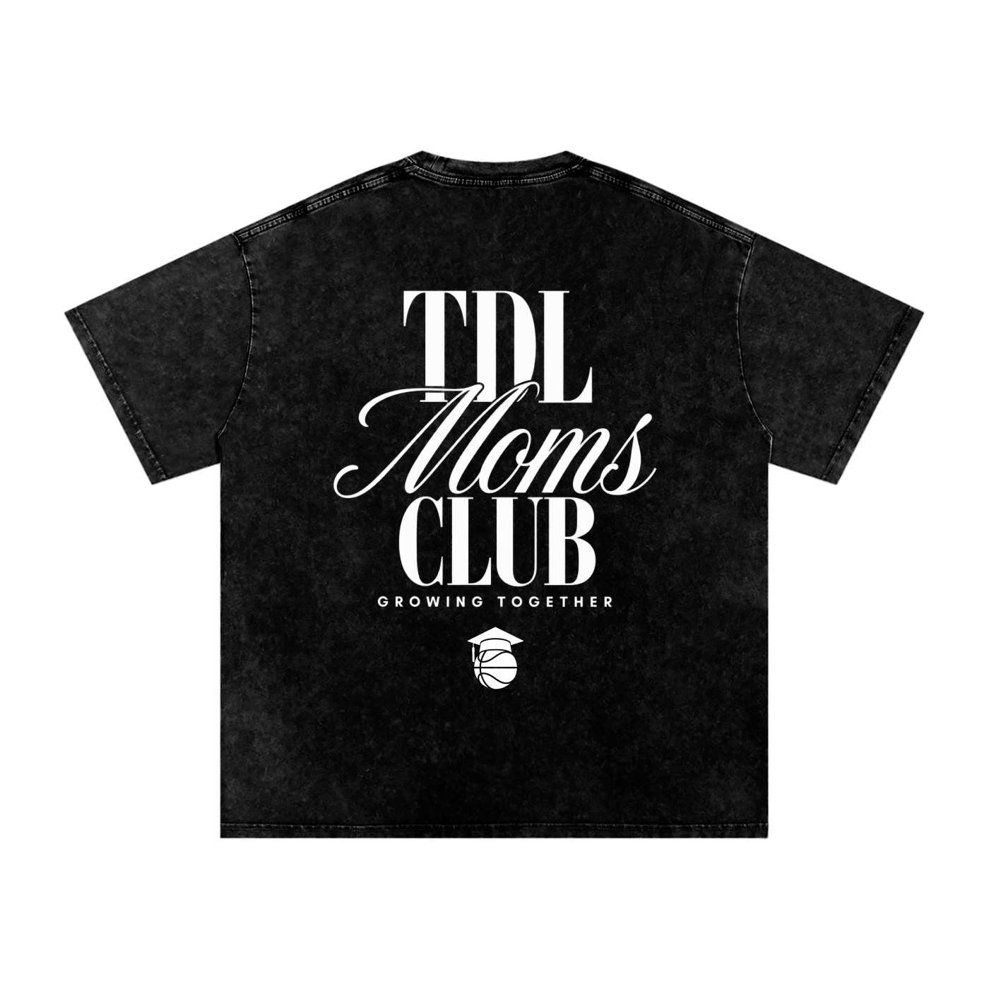 TDL MOMS CLUB - Snow Washed T Shirt