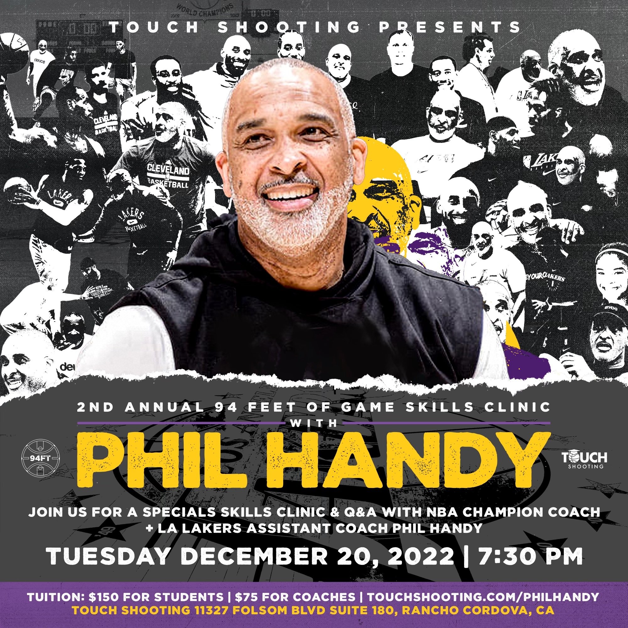 Phil Handy Sacramento Basketball Camps-Youth Basketball Training