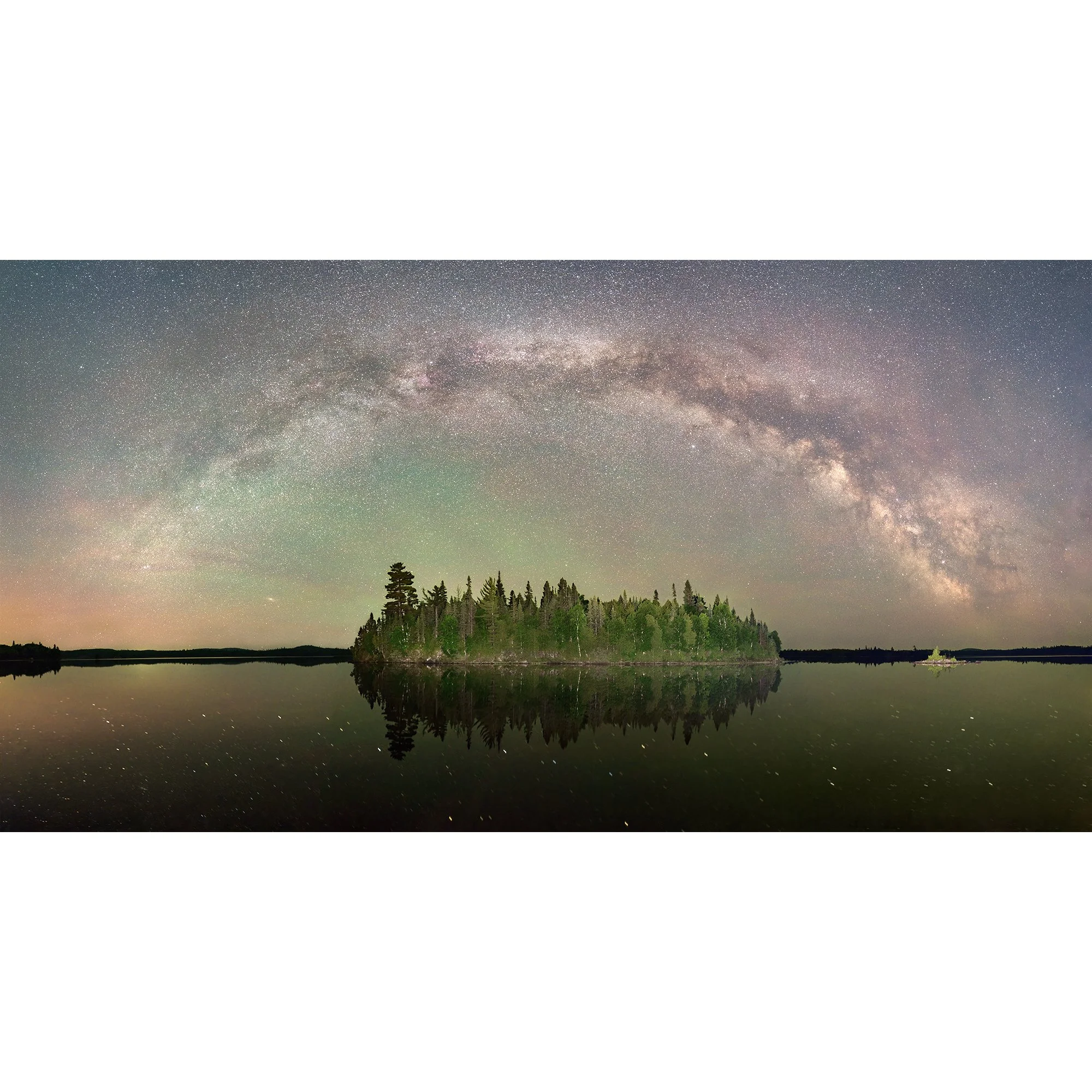 Milky Way Arching Over Mijinemungshing Lake