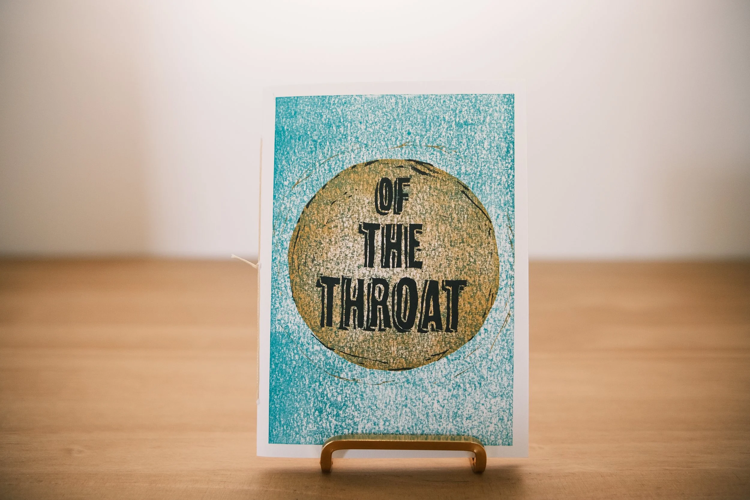 OF THE THROAT: A SHORT STORY